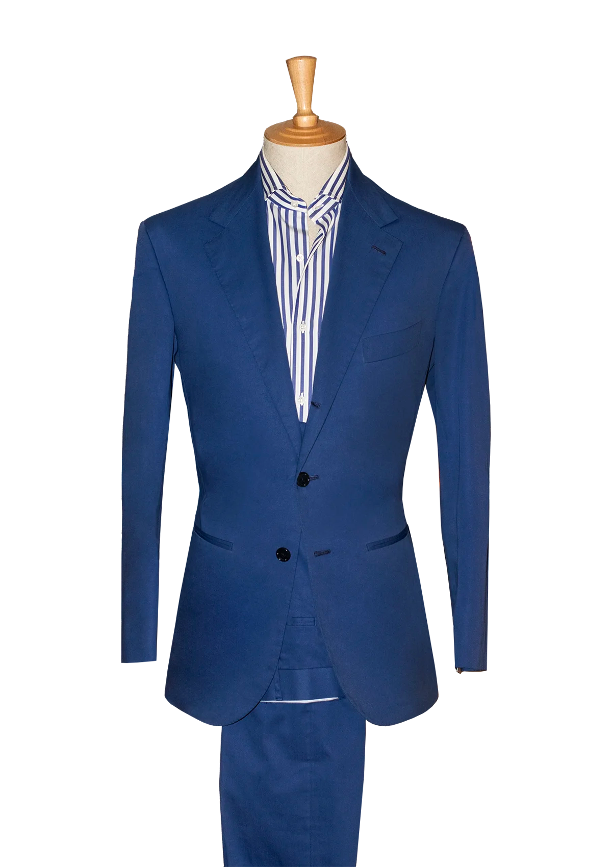 Stefano Bemer Suits SV1009 abito cotone azzurro 50