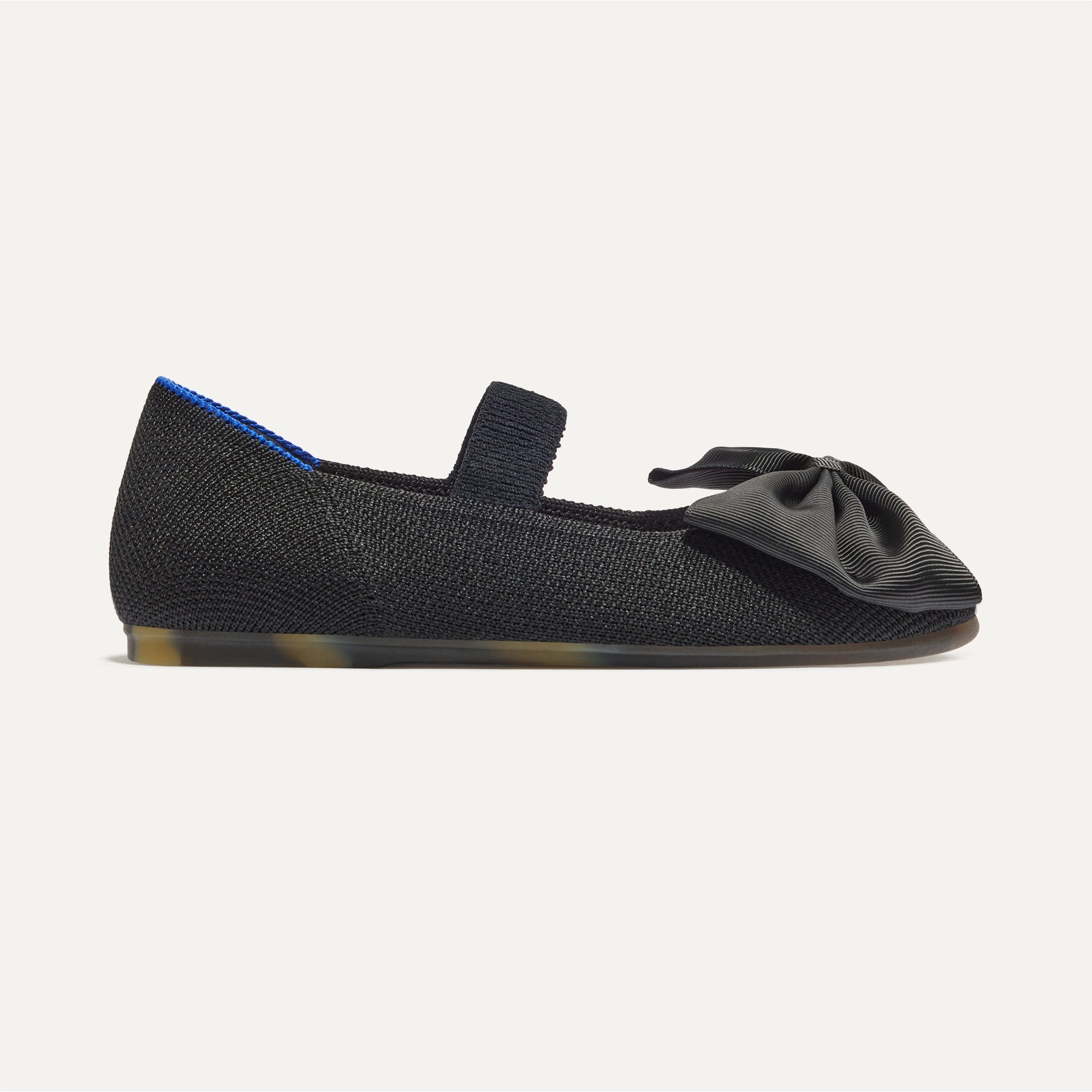 Rothy's Big Bow Mary Jane ballerine bambina nero fiocco