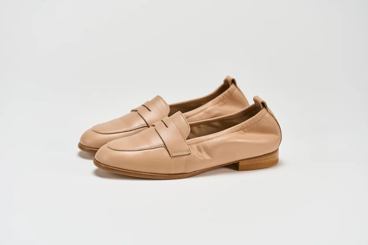 Sandro Barbera & Figli Mocassino 03B mocassini donna pelle camel