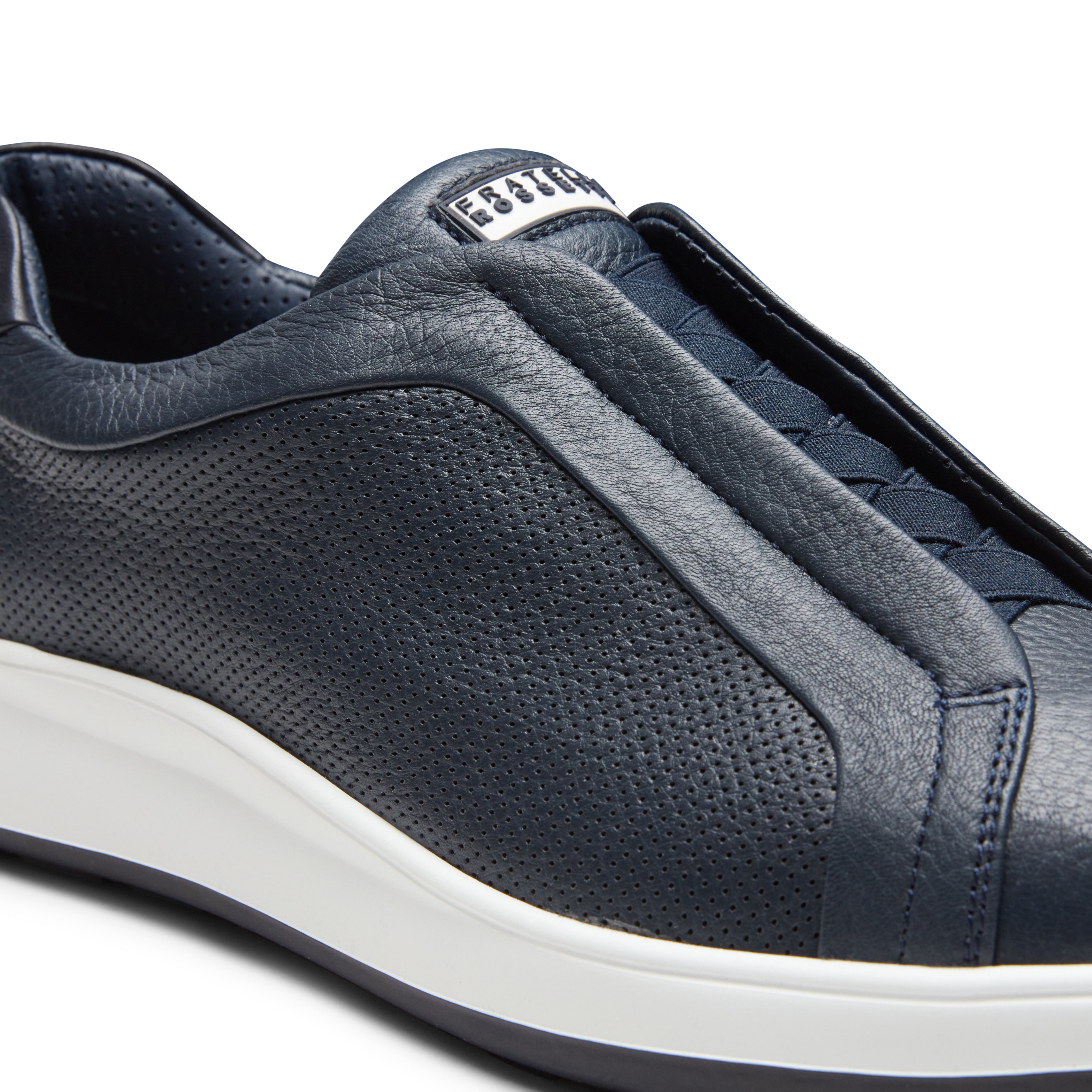 F.lli Rossetti 46975 Sneaker Pelle Blu Marine Traforata