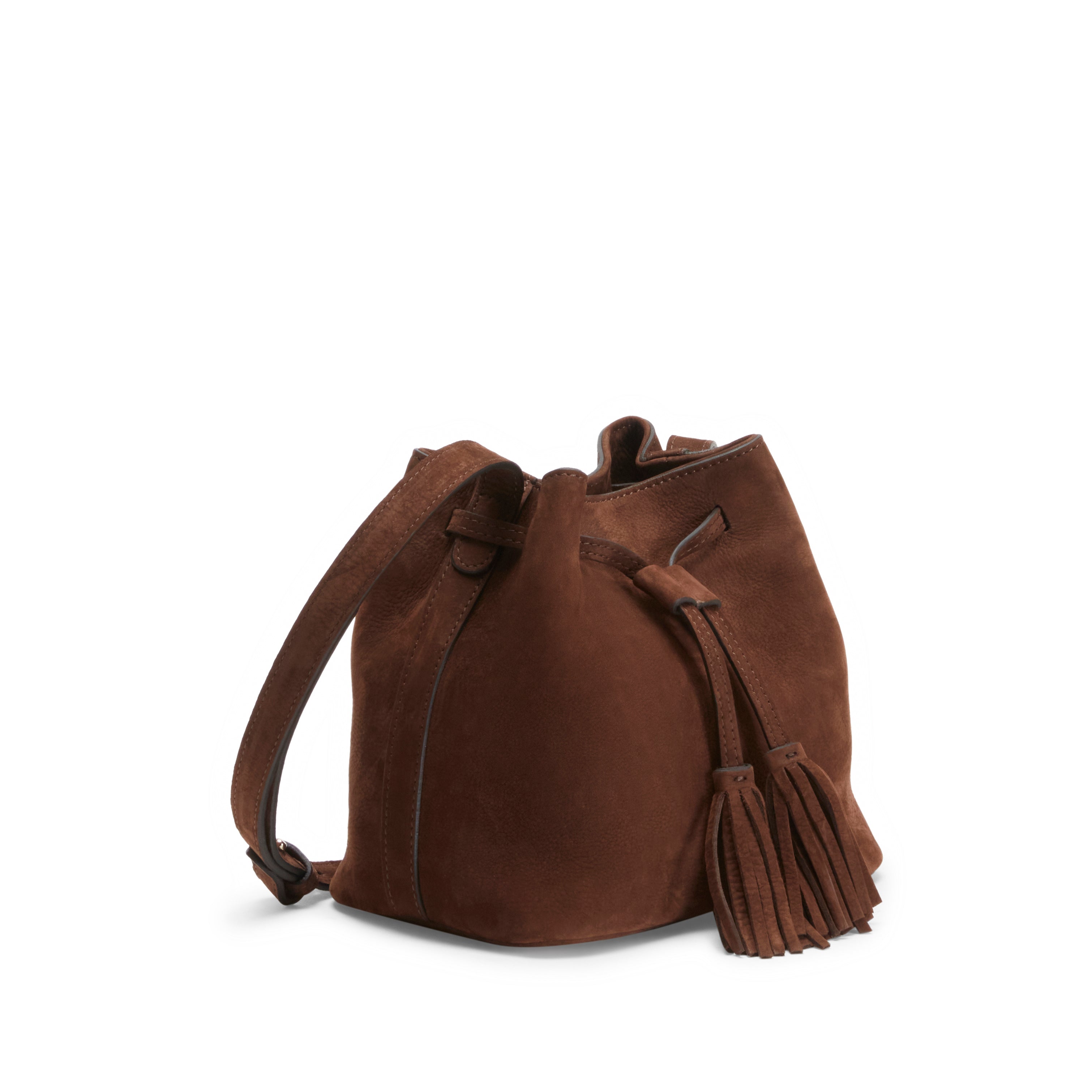 F.lli Rossetti 84730 borsa secchiello nabuk castagna