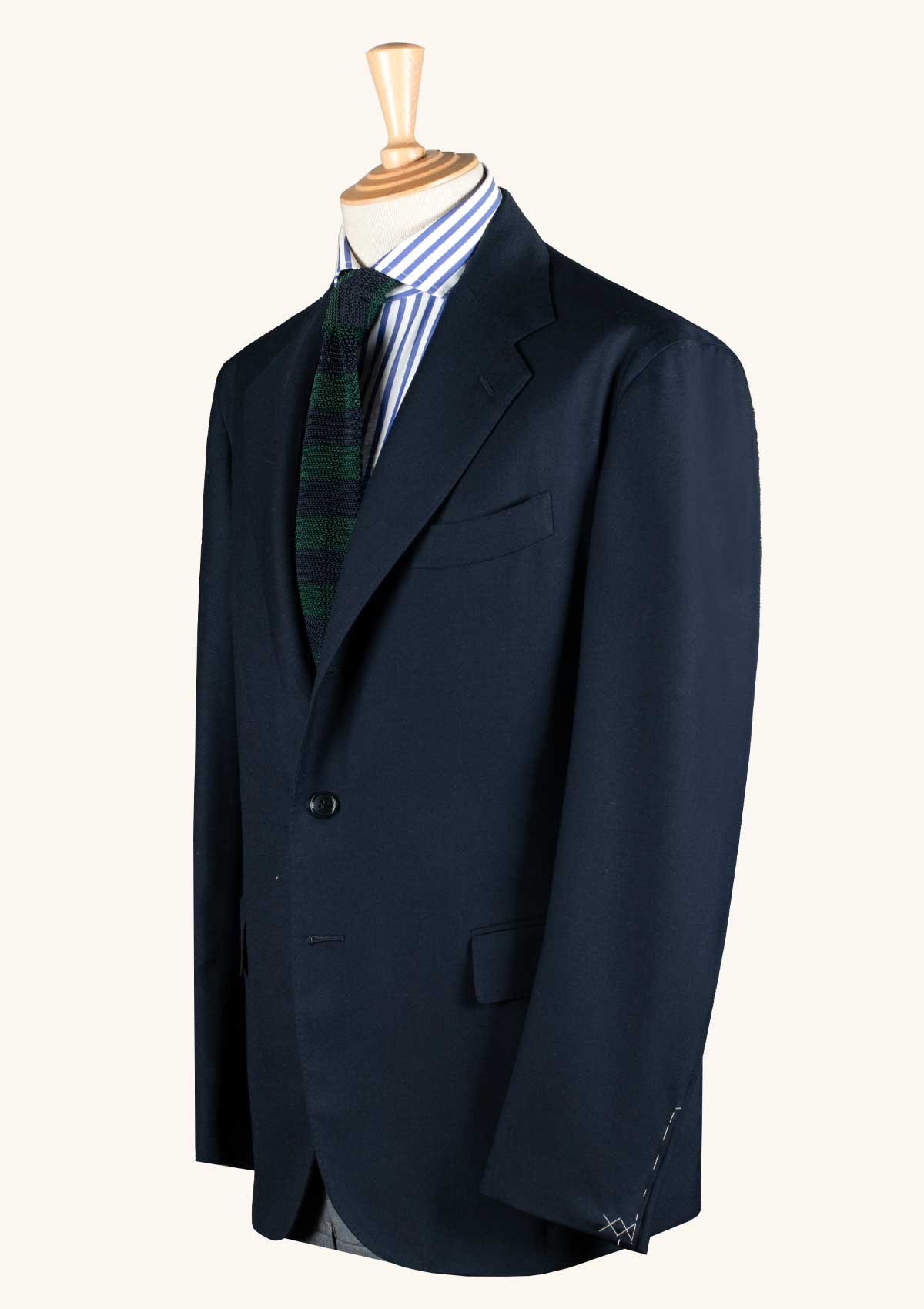 Stefano Bemer Blazers SV2093 blazer blu lana destrutturato