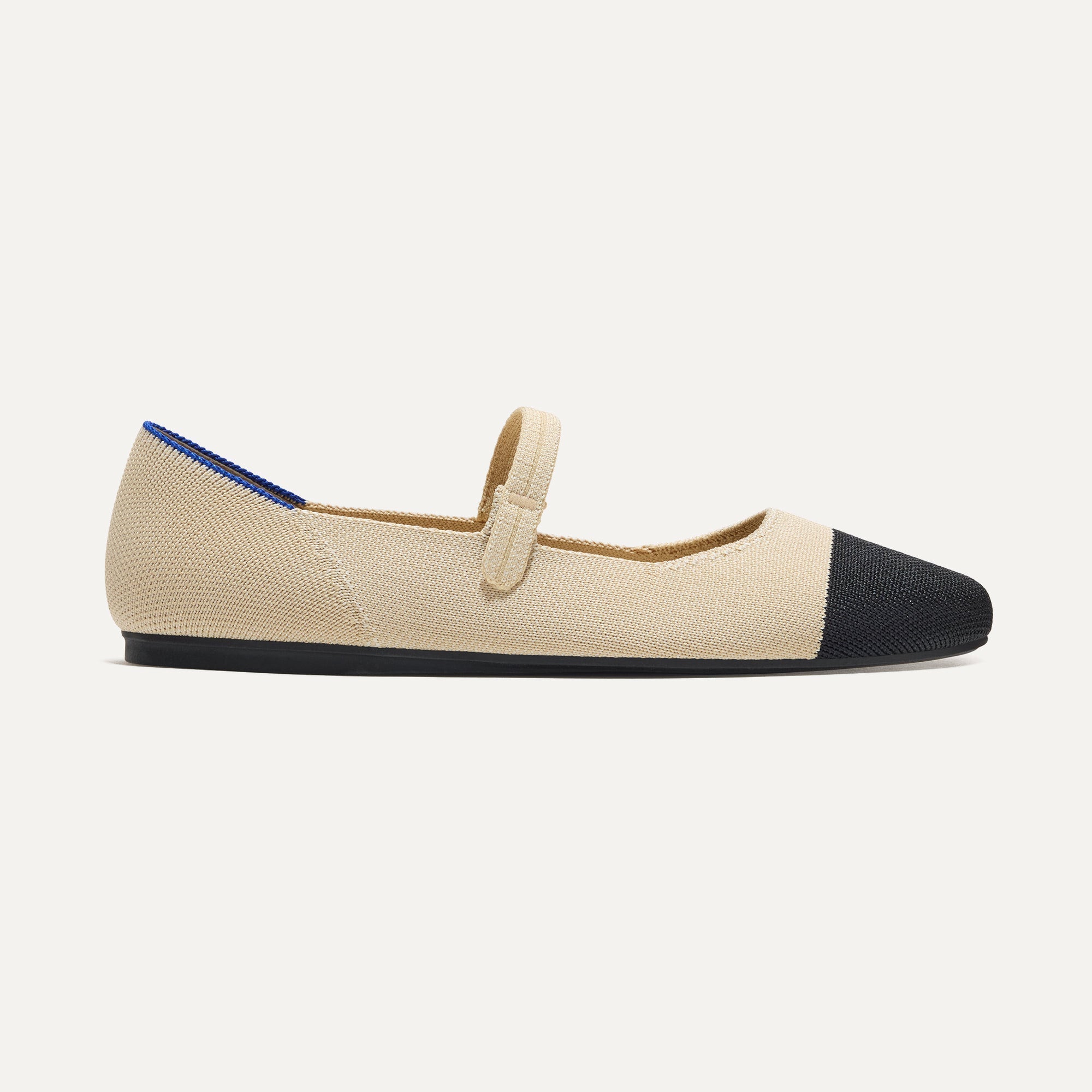 Rothy's The Square Mary Jane ballerine donna Cream Captoe avorio