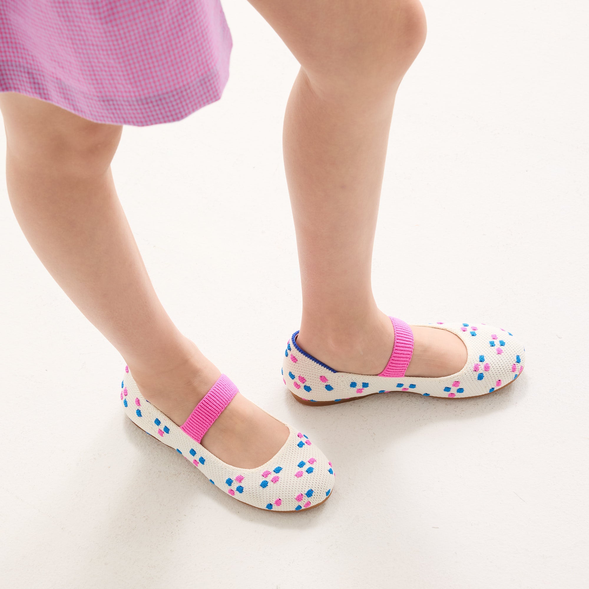Rothy's The Kids Mary Jane scarpe bambina Bubblegum Pop rosa