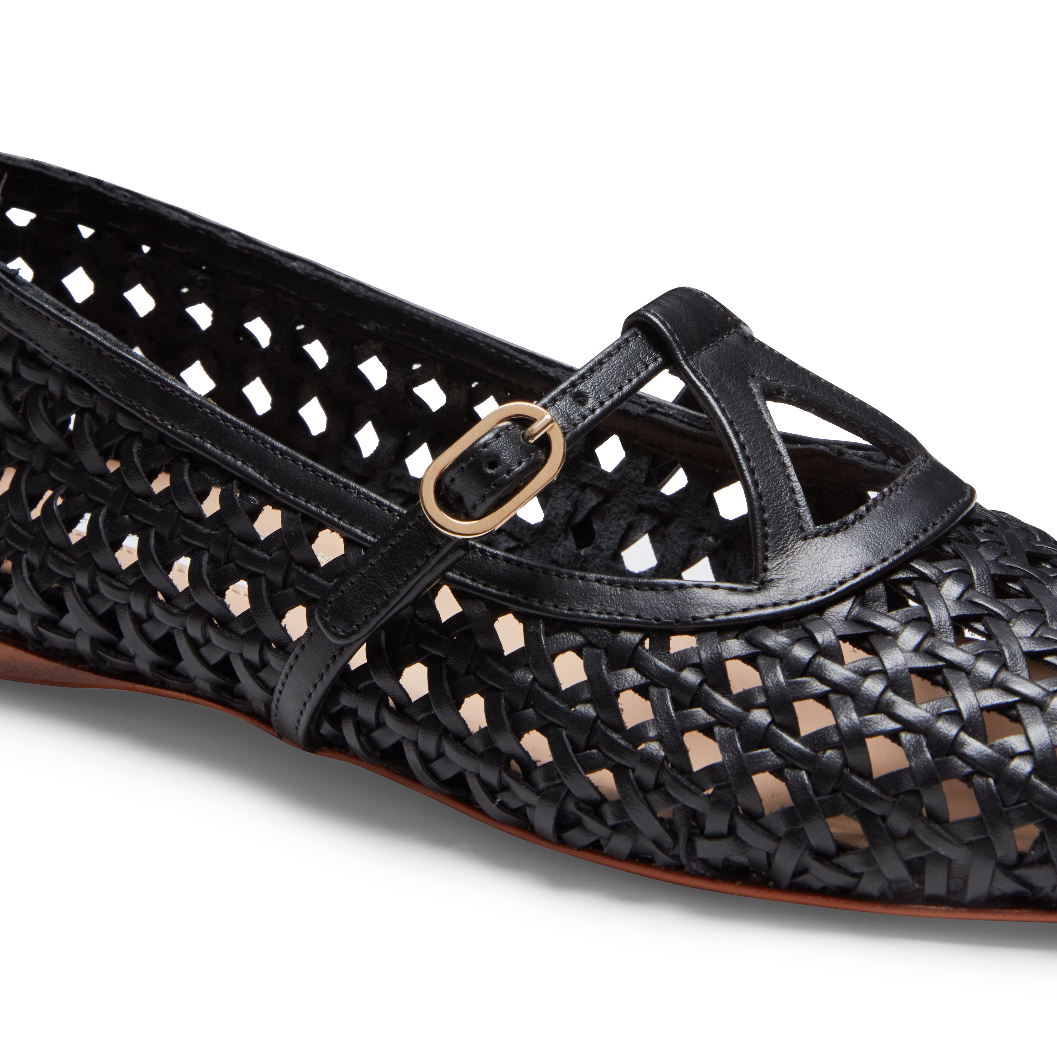 F.lli Rossetti 68246 ballerina pelle nera cinturino