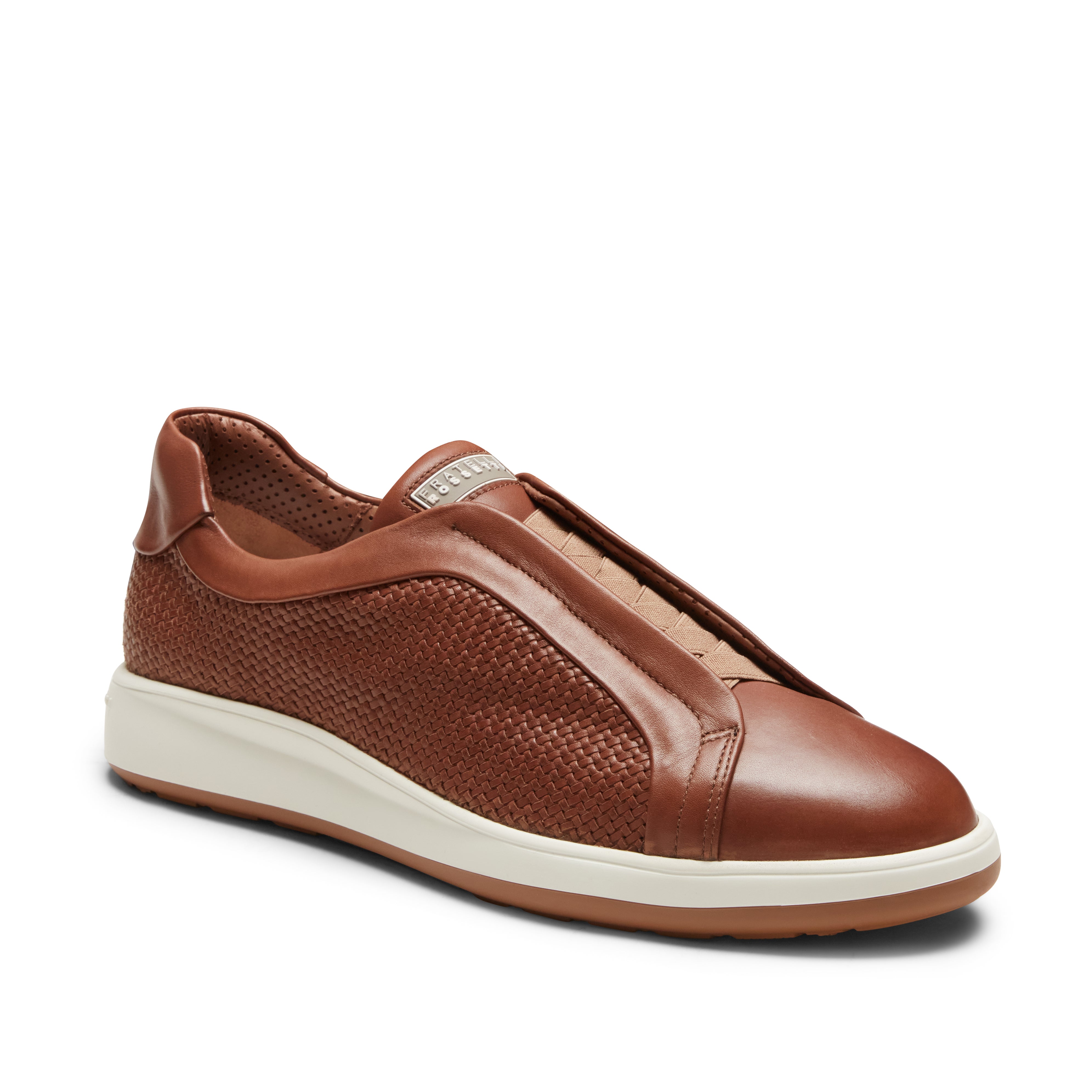 F.lli Rossetti sneaker uomo pelle mandorla slipper