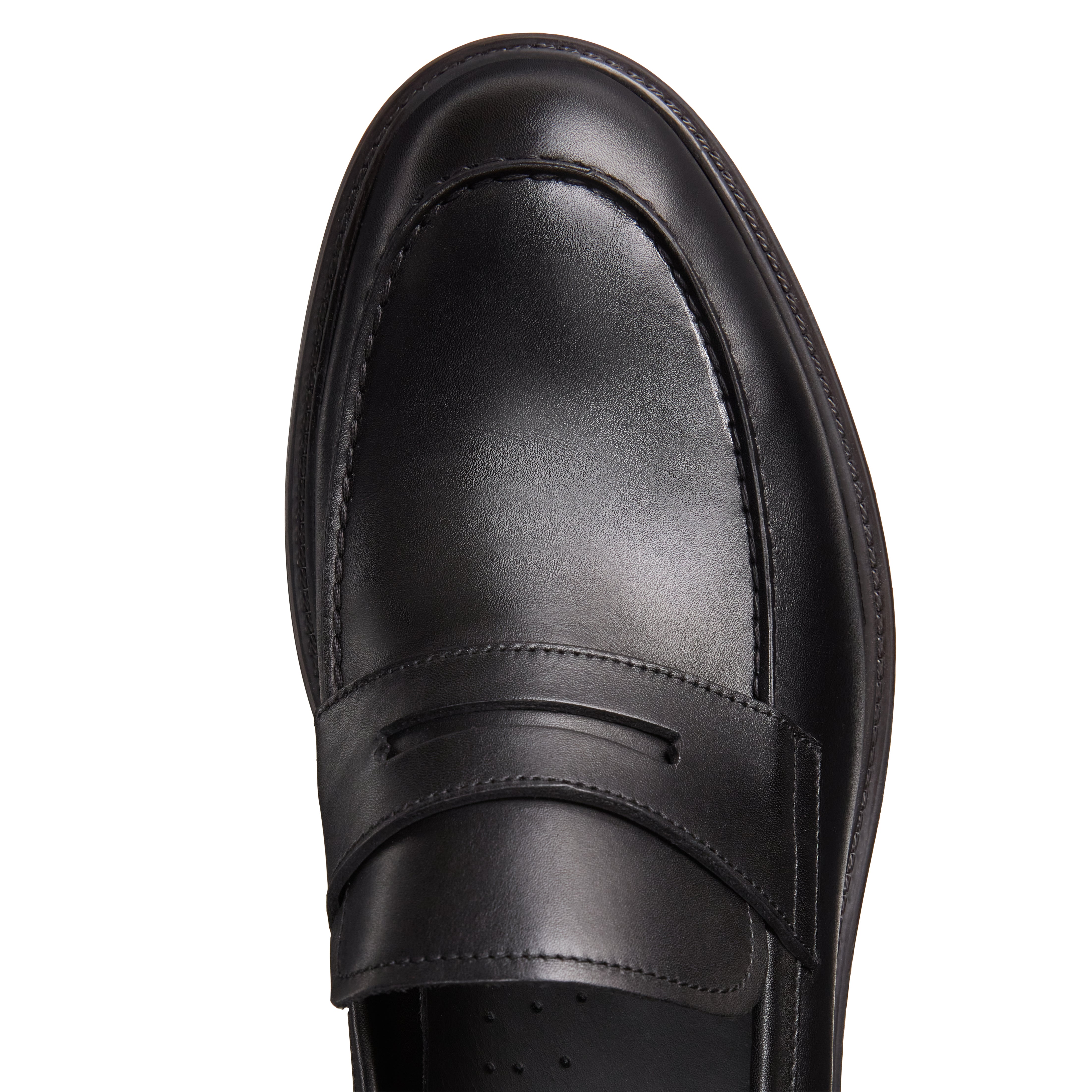 F.lli Rossetti 47208 Mocassino Pelle Nero Classico Uomo