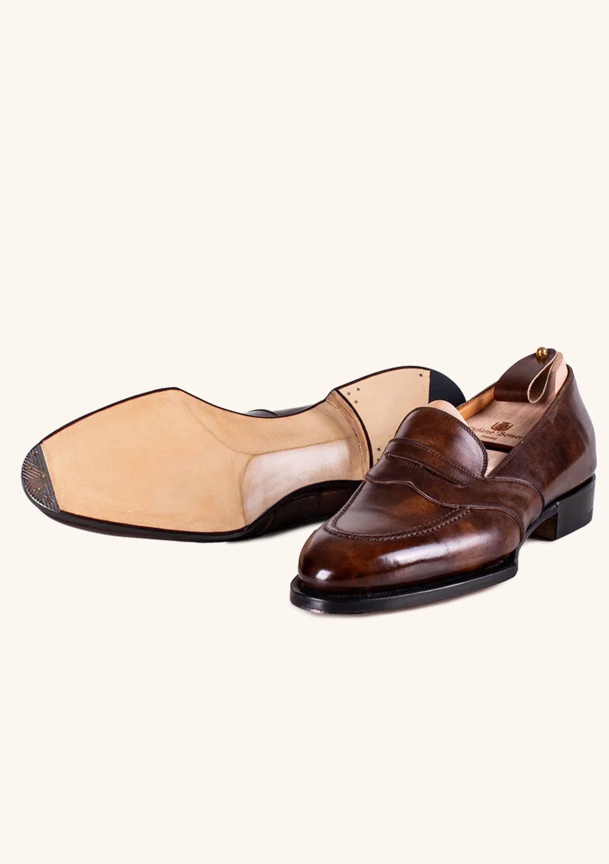 Stefano Bemer Loafers T1551 Mocassini pelle museum
