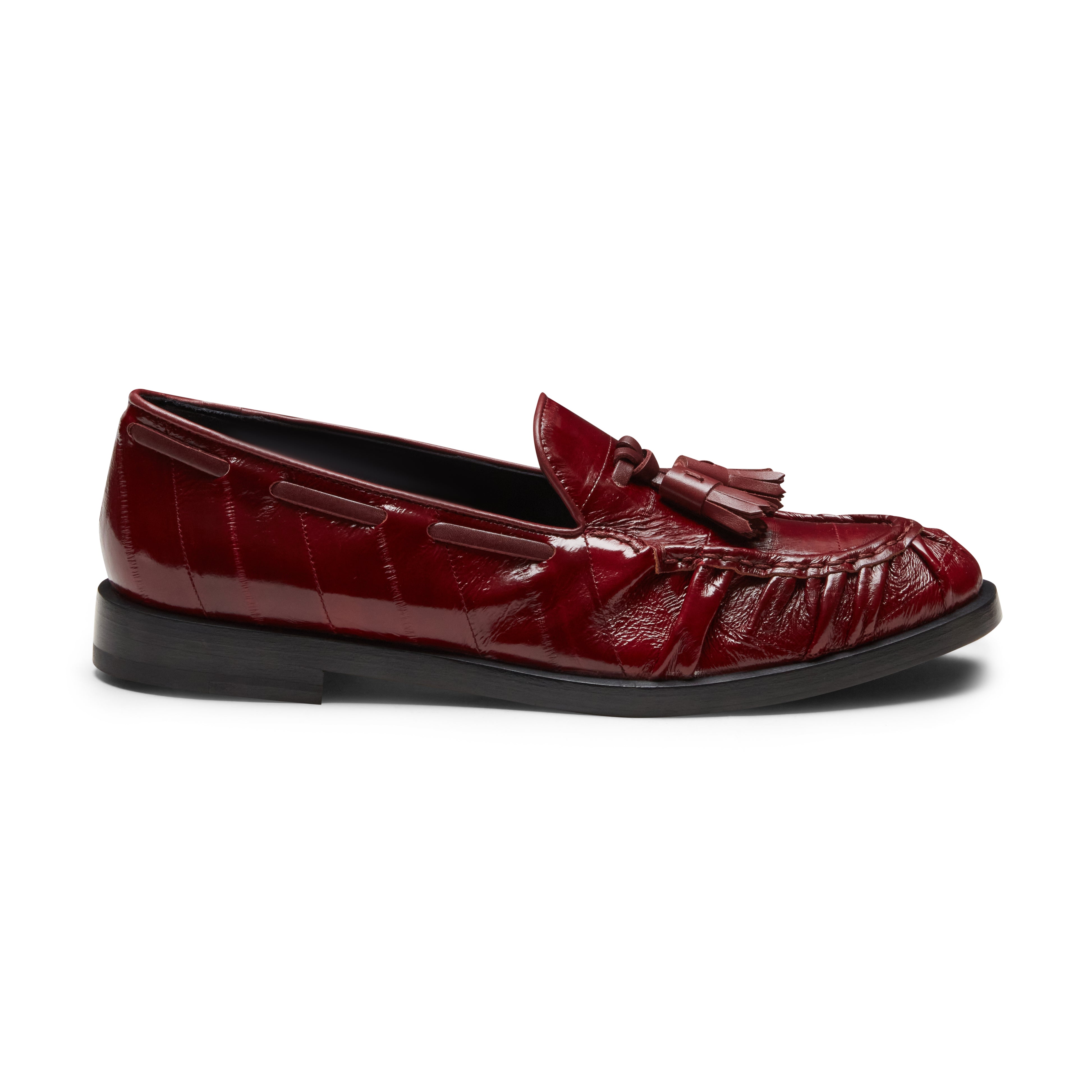 F.lli Rossetti Brera 68192 mocassino donna lampone pelle anguilla
