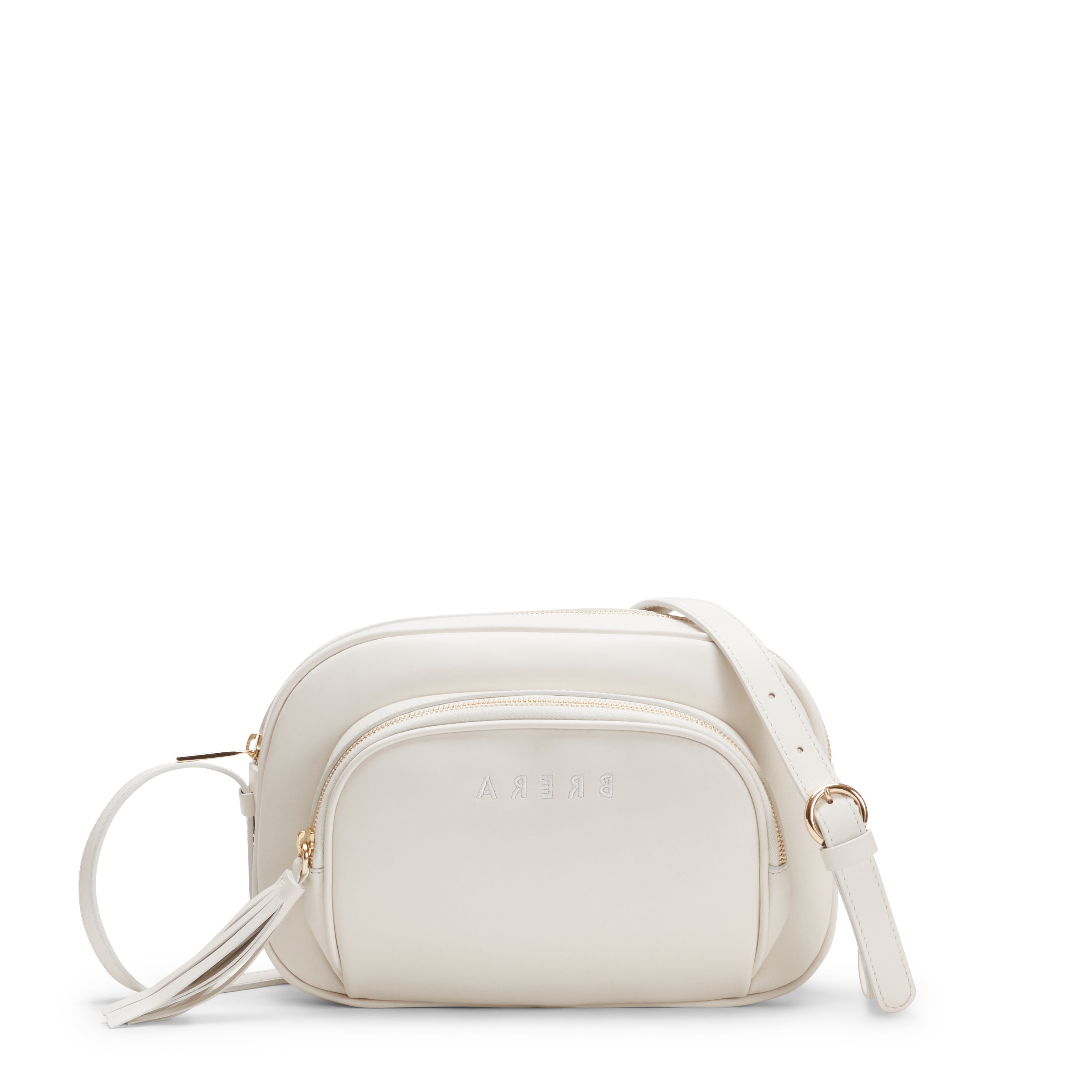 F.lli Rossetti 84786 Borsa Brera Cross Body Donna Latte Pelle