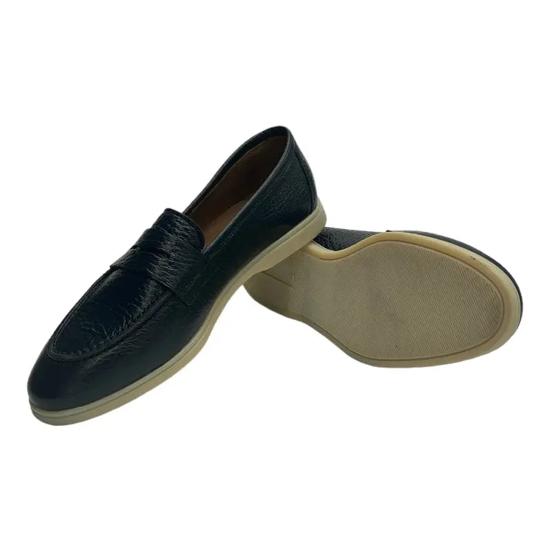 Sandro Barbera 181 Haruki mocassino donna blu pelle 39