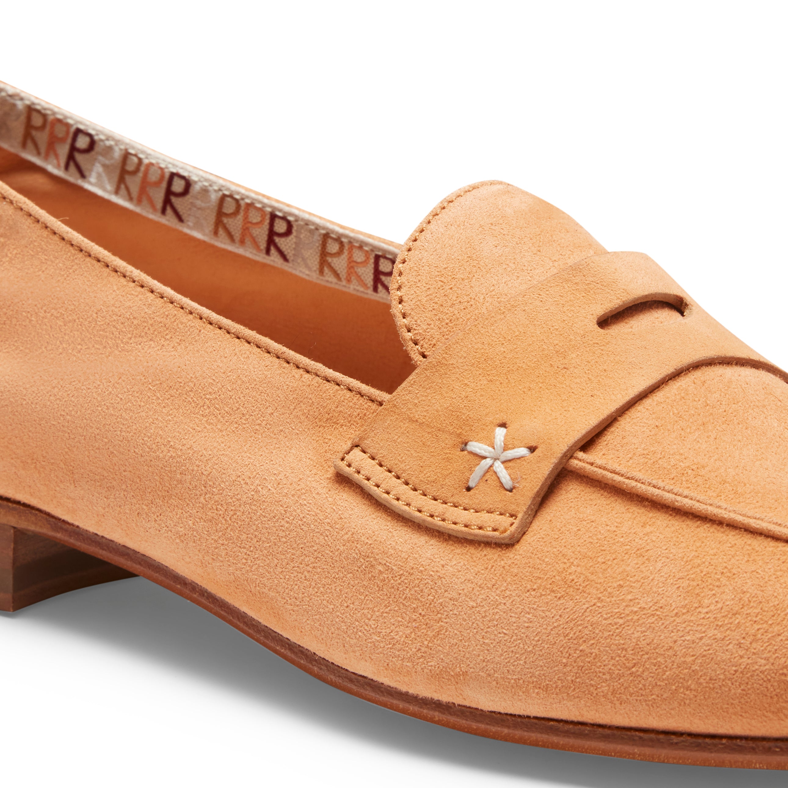 F.lli Rossetti Estate 70140 mocassino suede papaya