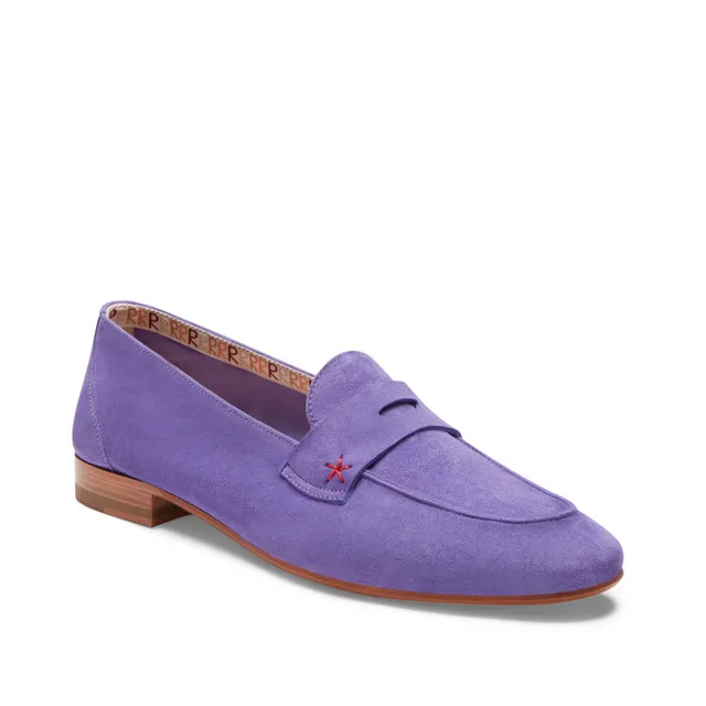 F.lli Rossetti Estate Mocassino Donna Suede Viola Leggero