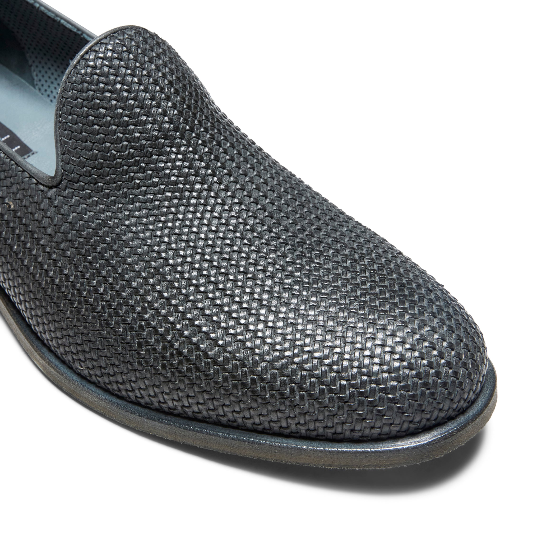 F.lli Rossetti 11833 Slipper Uomo Denim Pelle Intrecciata