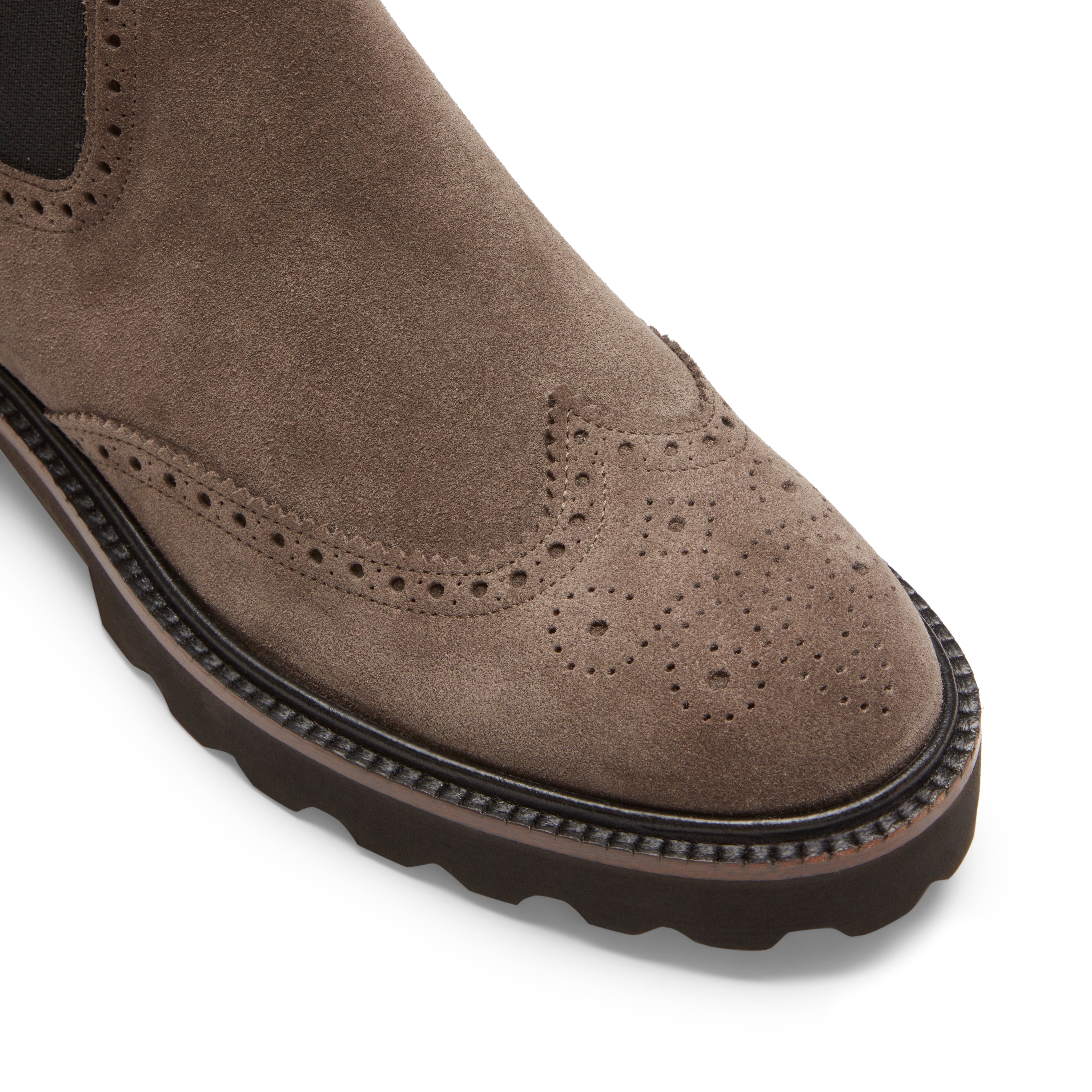 F.lli Rossetti 67946 Chelsea Stivaletti Suede Acciaio Brogue