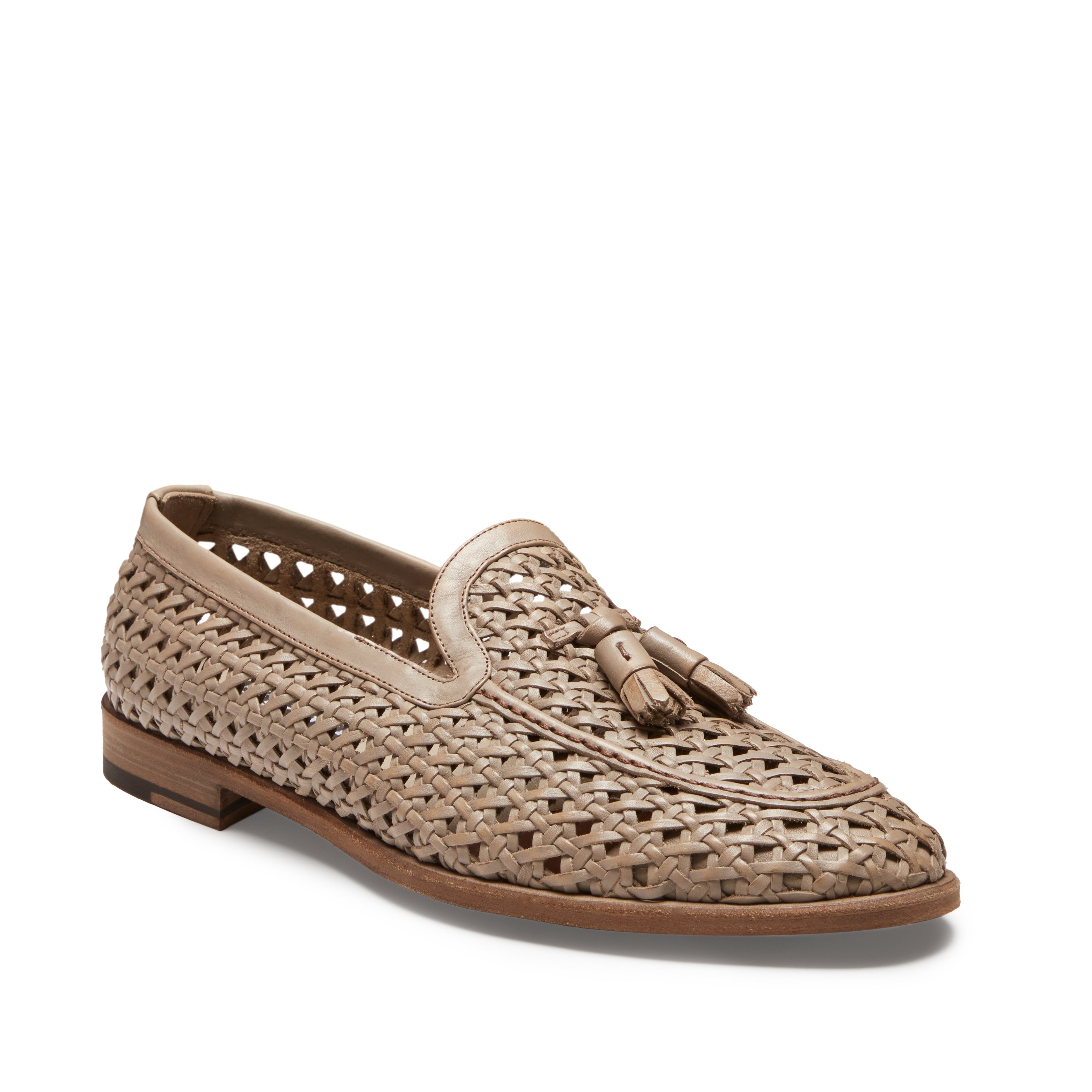 F.lli Rossetti Brera 14296 Mocassino Uomo Intrecciato Oliva