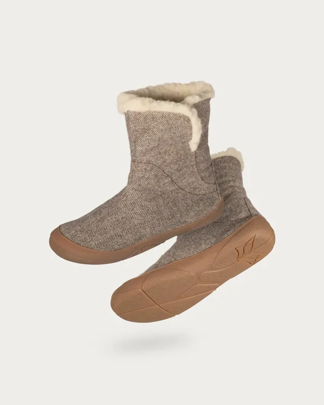 Wildling Shoes Koselig sand slip on beige lana calde