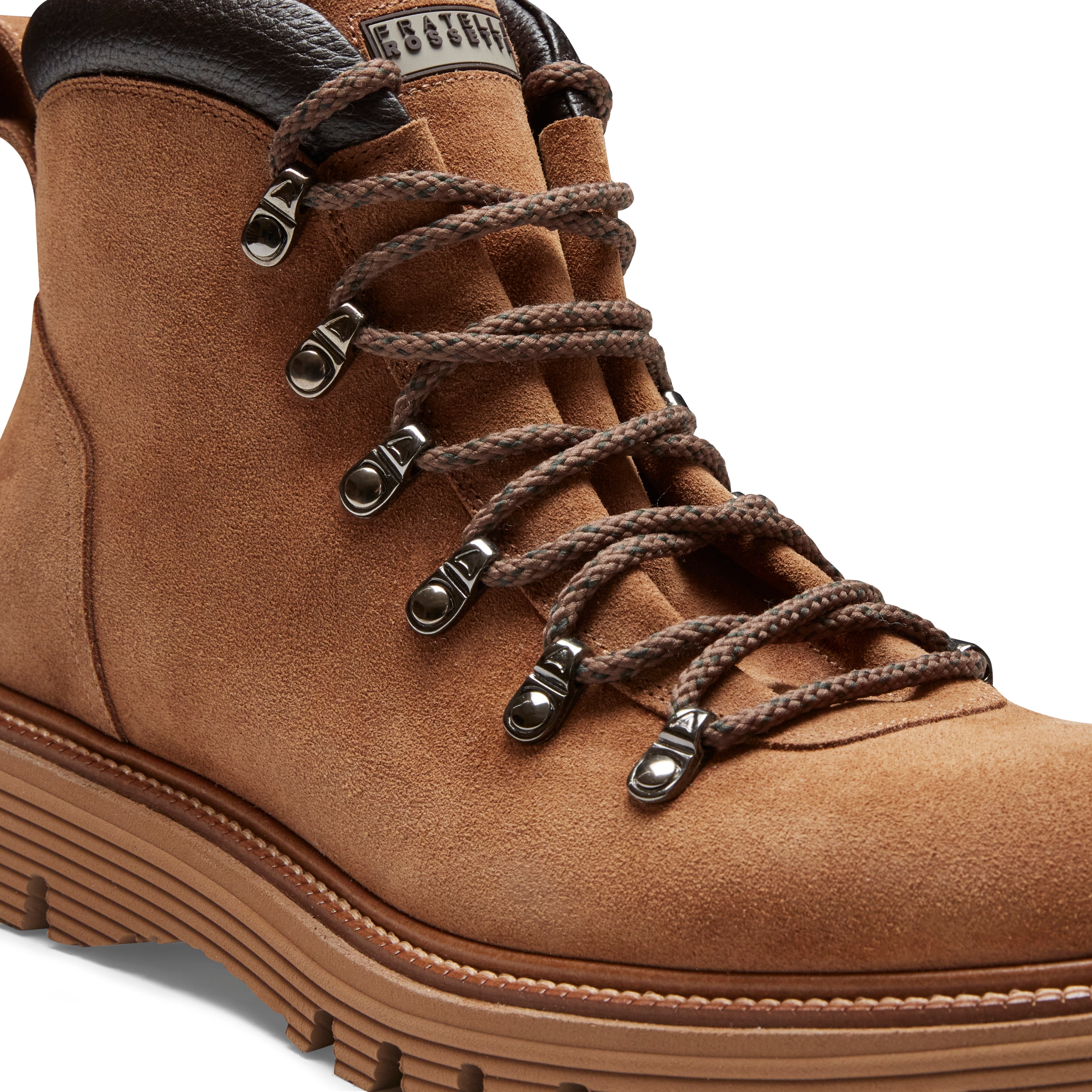 F.lli Rossetti Shoes polacco 47522 suede castoro