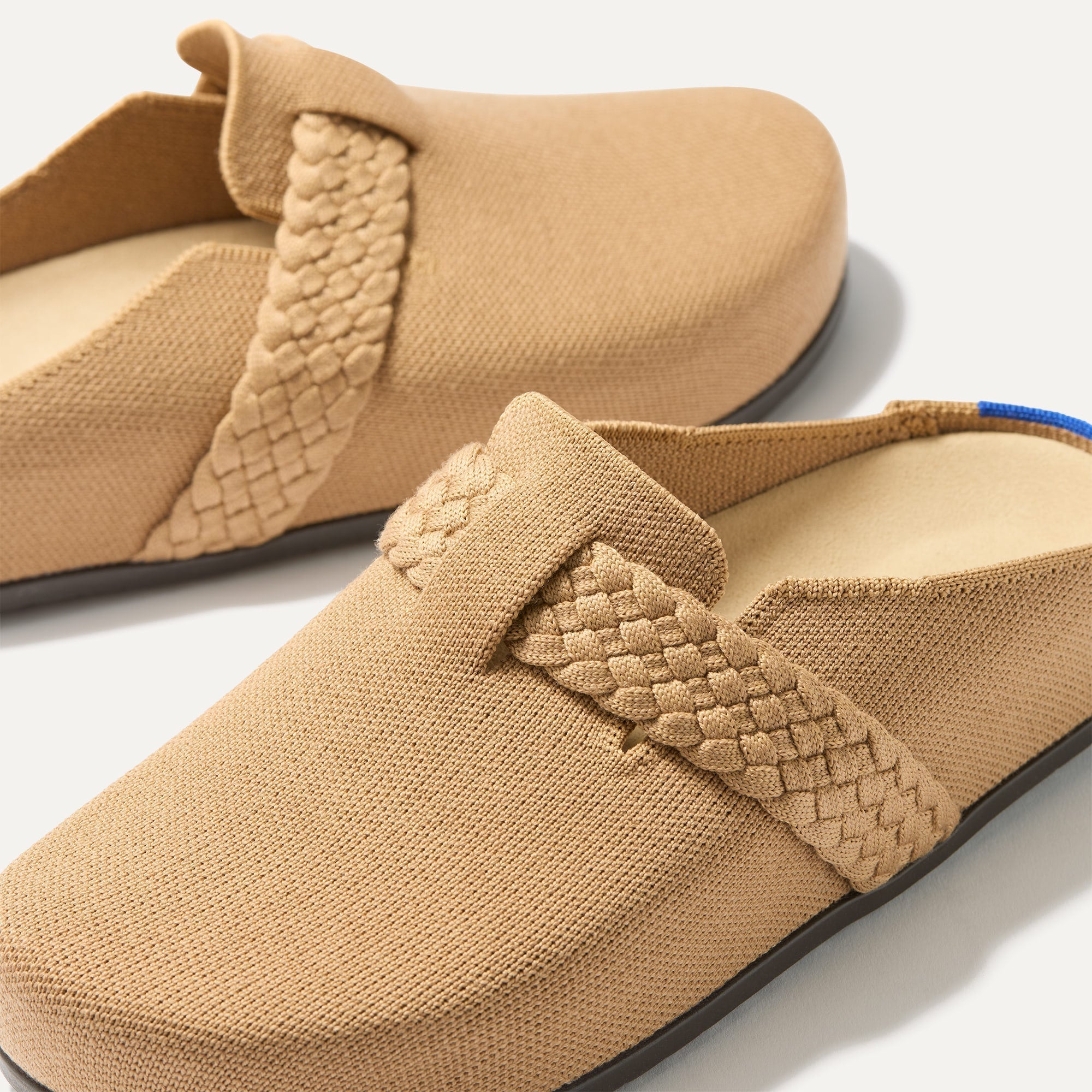 Rothy's The Braid Clog zoccoli donna Butternut lana merino