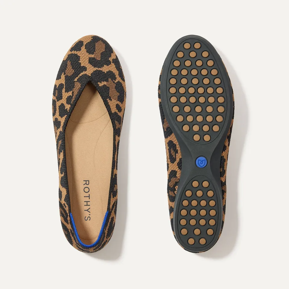 Rothy's The Daily Flat ballerine Sable Spot maculate