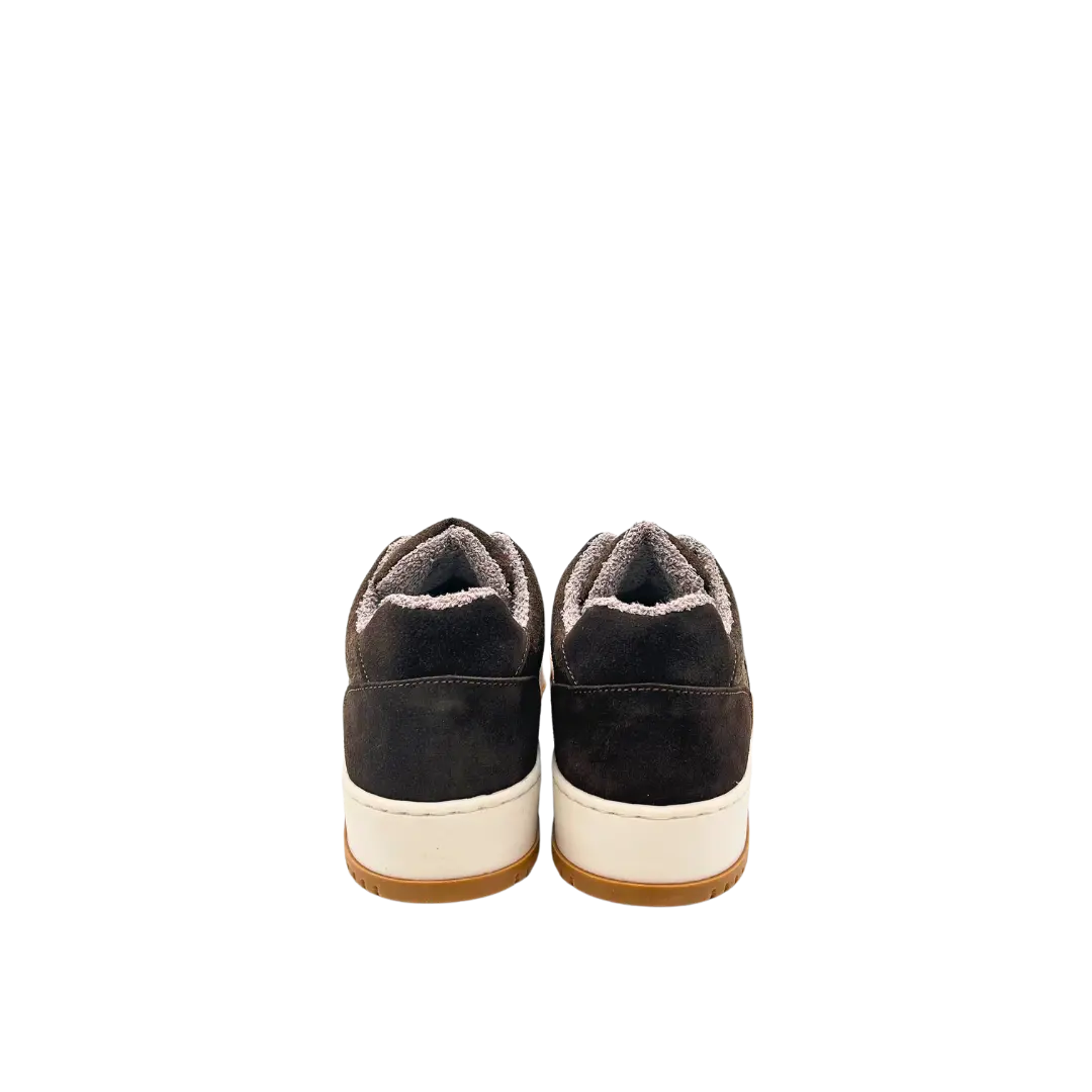Sandro Barbera Wooly Hoody sneaker marrone lana merino