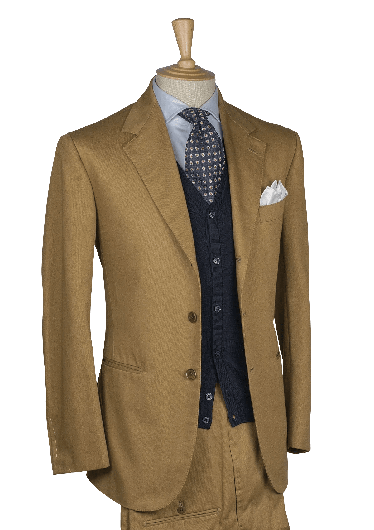 Stefano Bemer Suits SV1022 completo cotone tabacco taglia 46