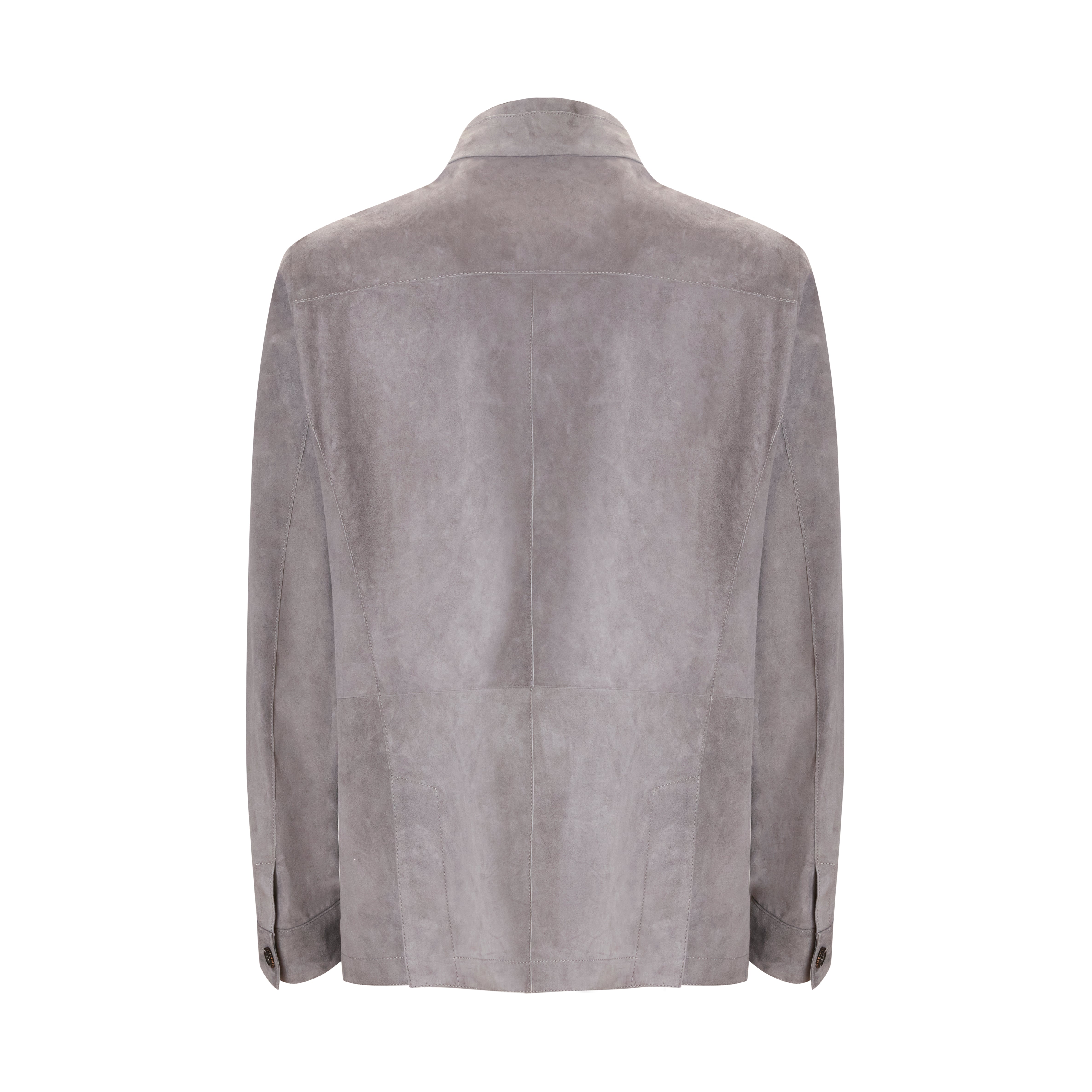 F.lli Rossetti 99775 sahariana camoscio grigio uomo