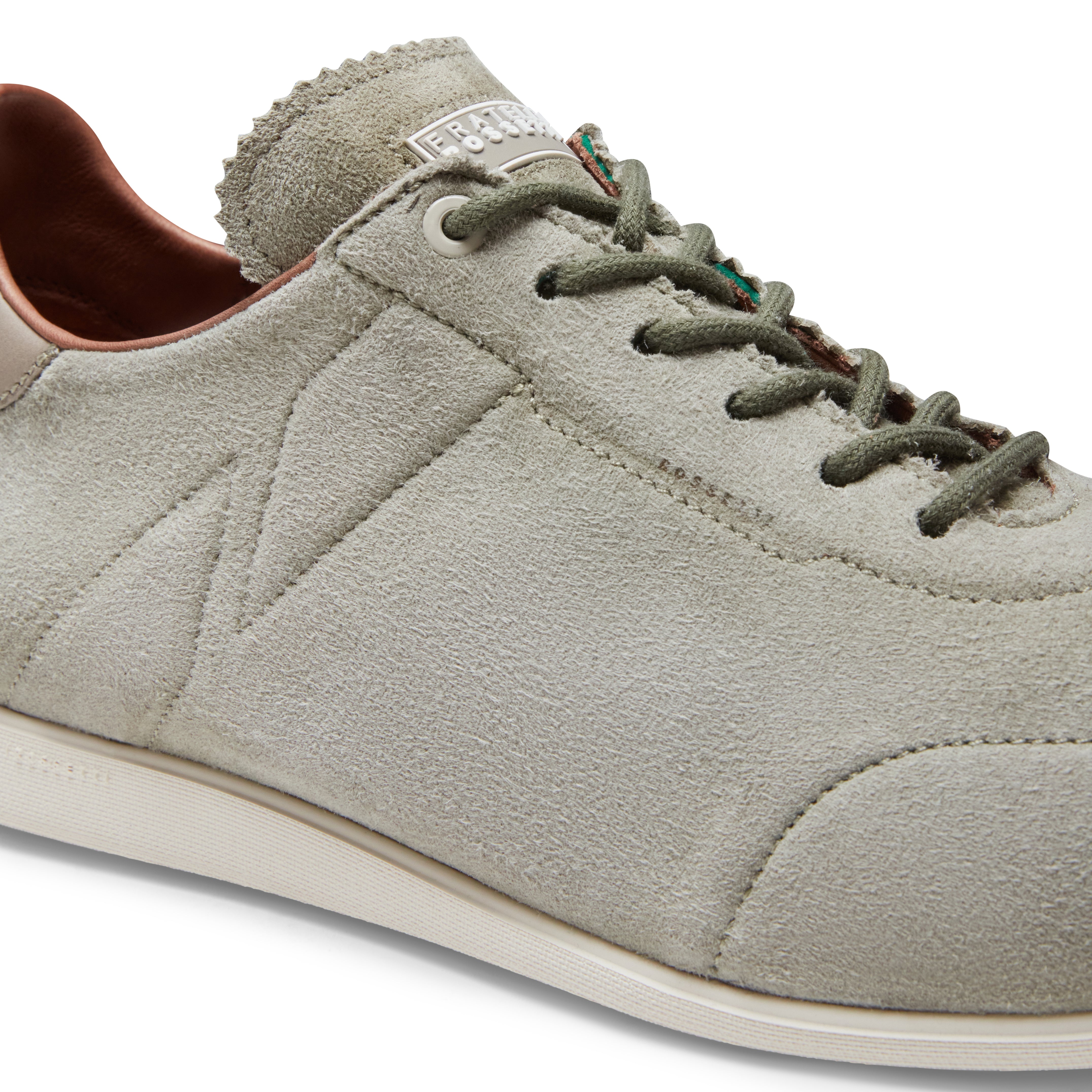 F.lli Rossetti Kyoto 47409 Sneaker Uomo Kaky Scamosciata