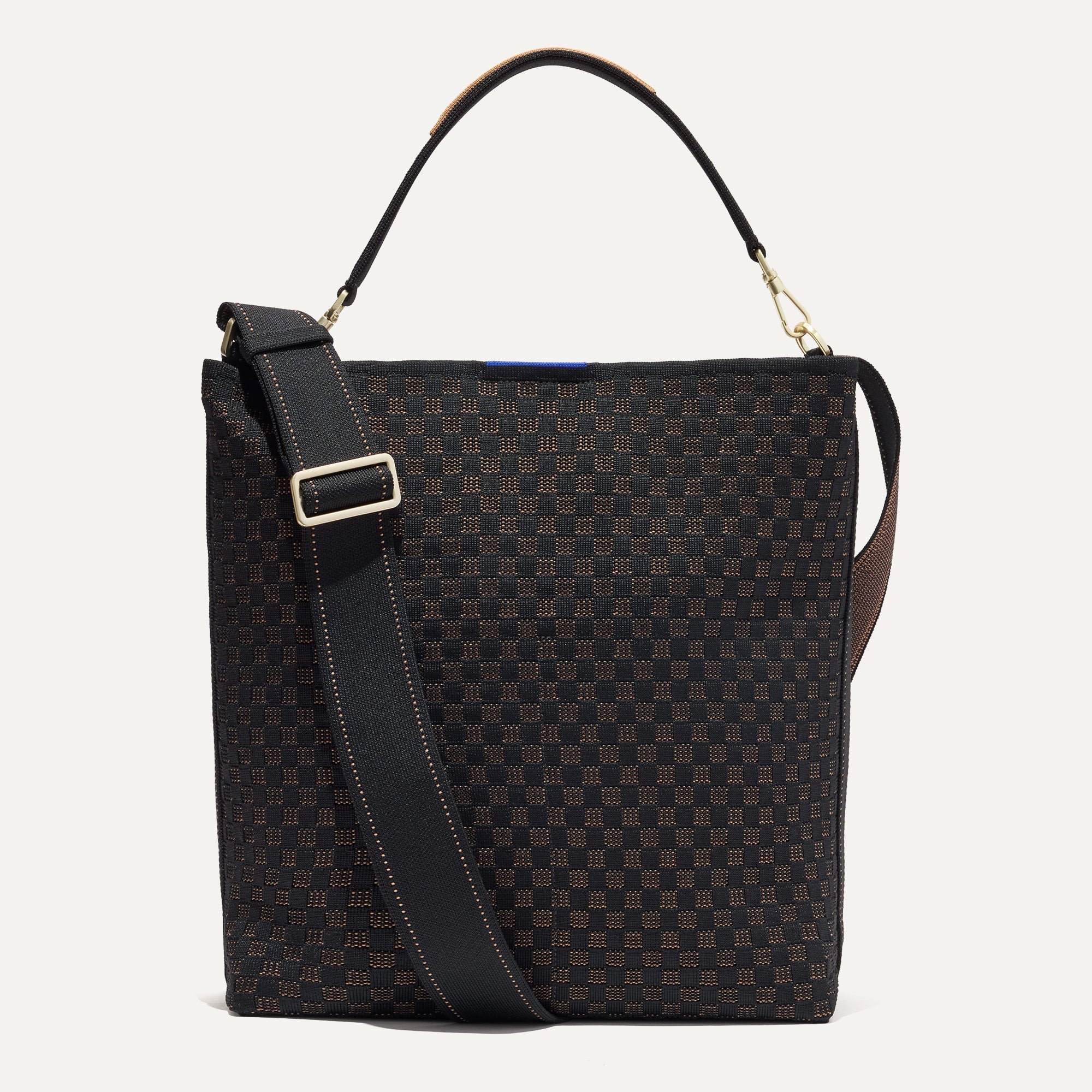 Rothy's The Bucket Bag borsa secchiello nero intreccio