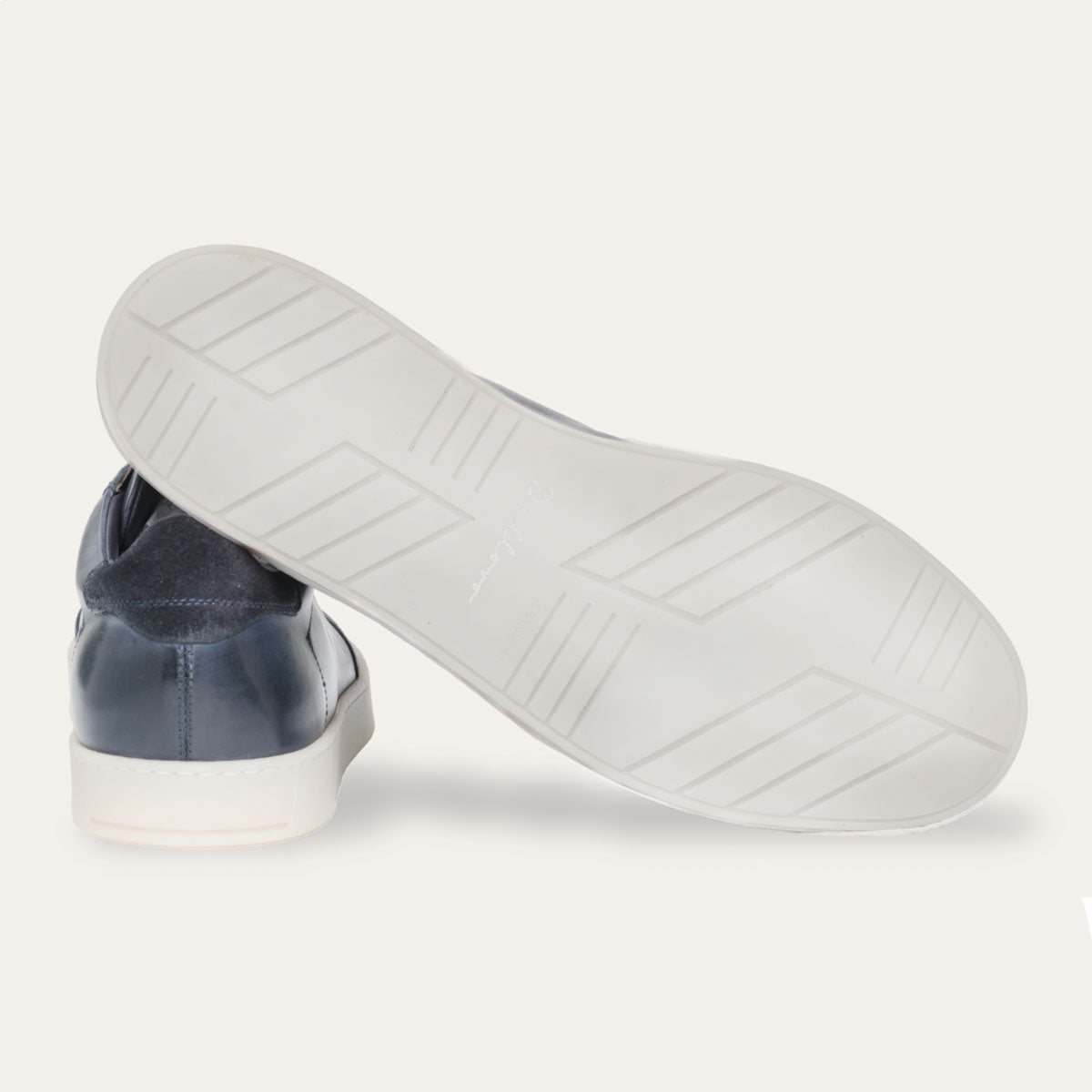 Dellovo Decameron sneakers uomo amarone pelle