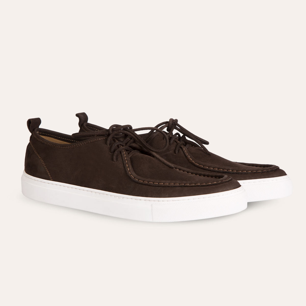 Dellovo Filomarino sneakers nabuk blu agnello