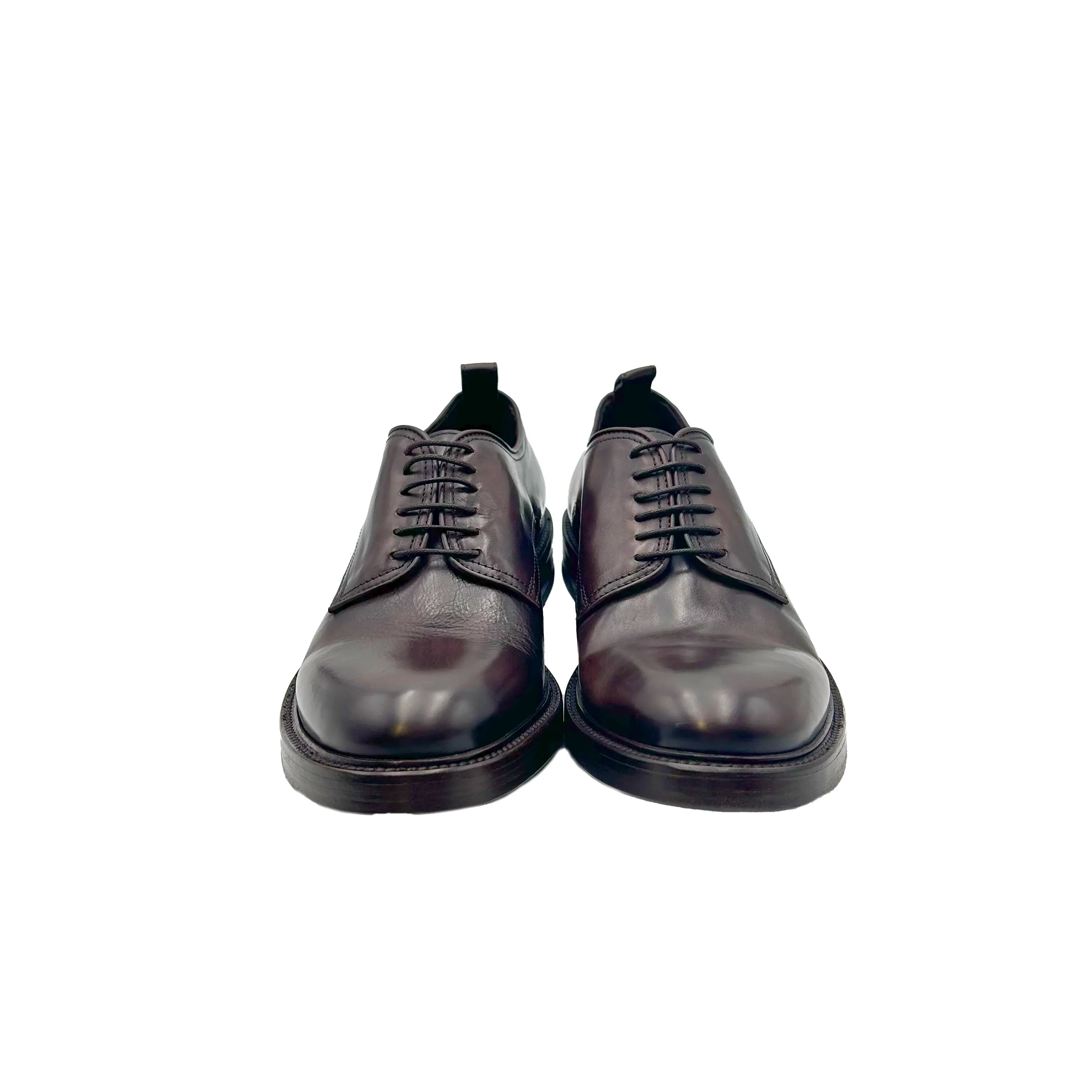 Sandro Barbera Stone Wax 34228 Derby stringate cioccolato