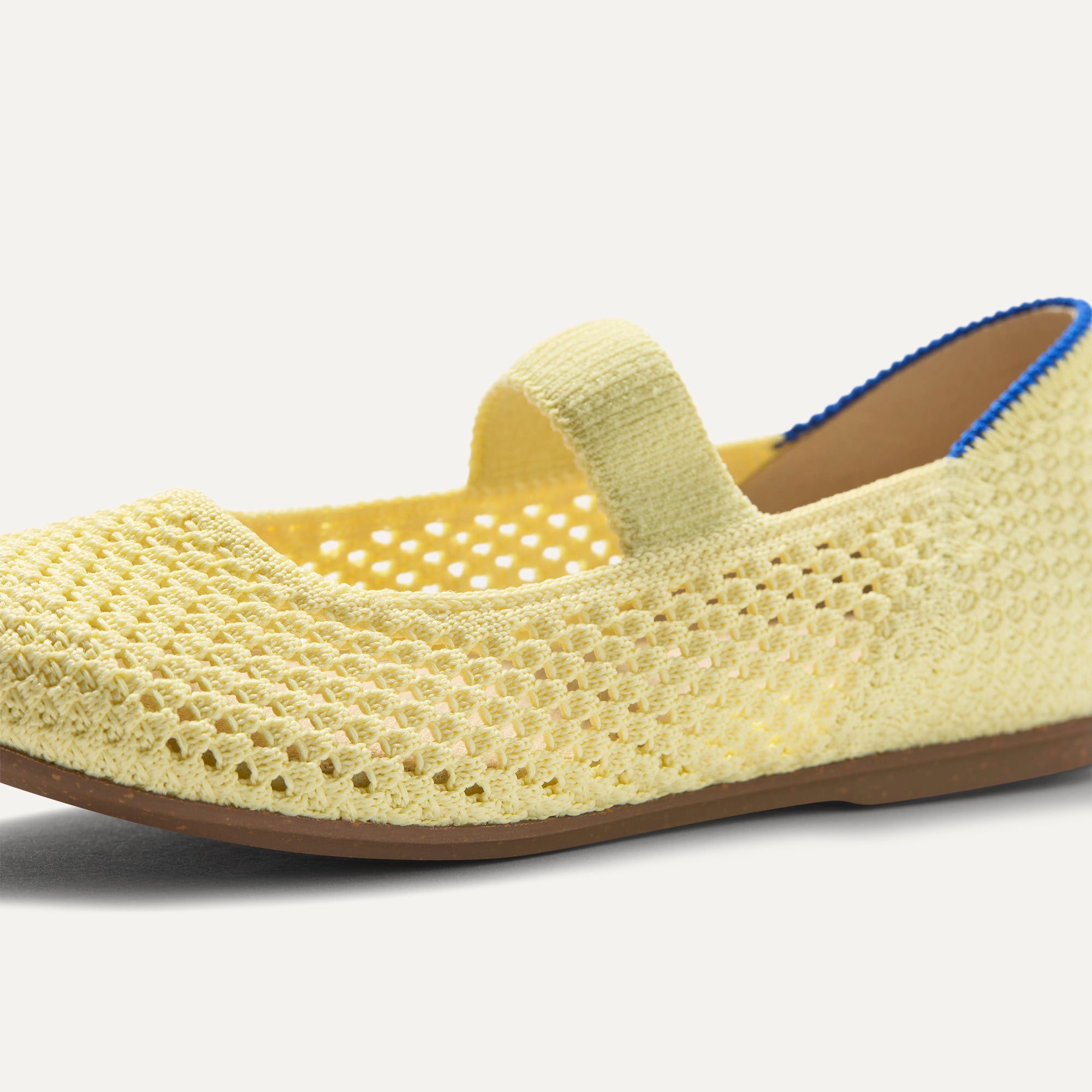 Rothy's The Kids Mary Jane scarpe bambina Lemonade Open-Knit gialle