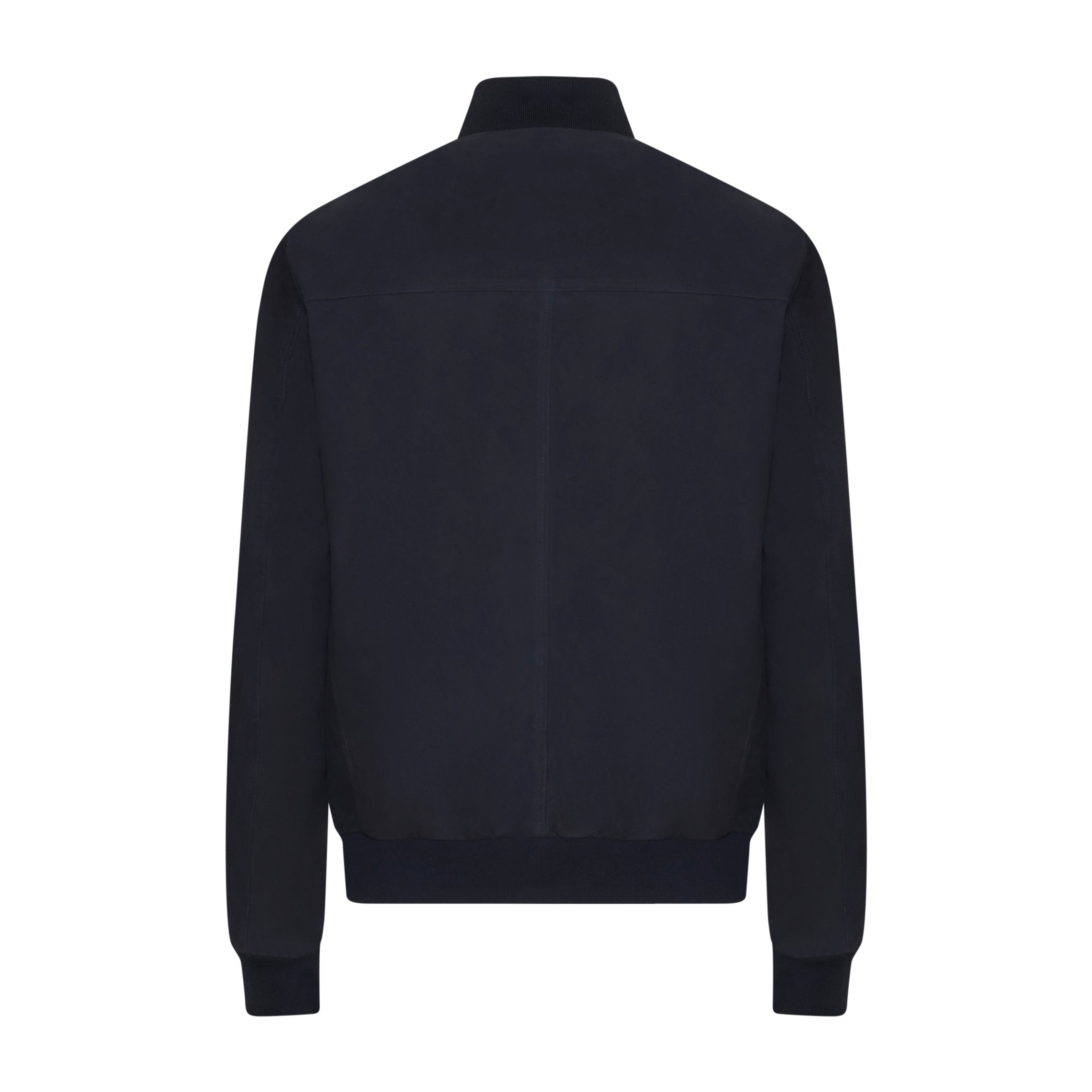 F.lli Rossetti Giubbino Bomber Uomo Blu Marine Suede