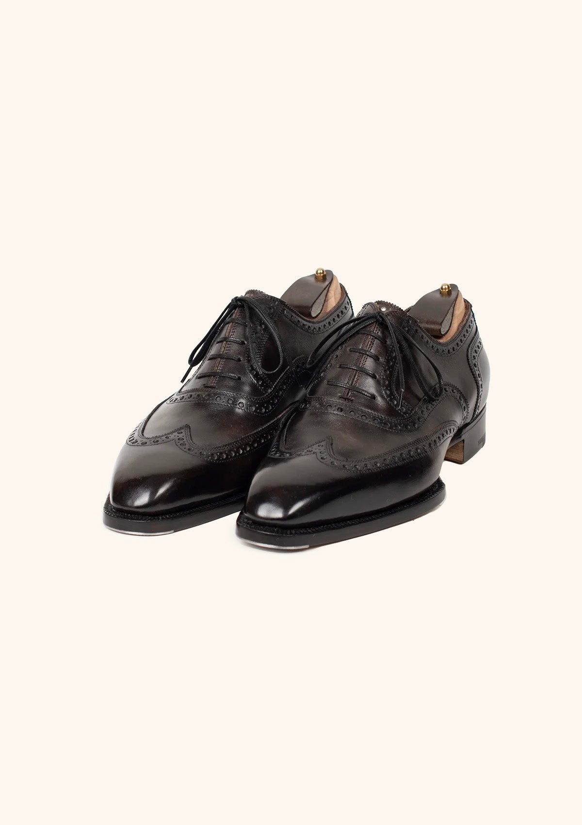 Stefano Bemer Oxfords T6351 francesine brogue acciaio