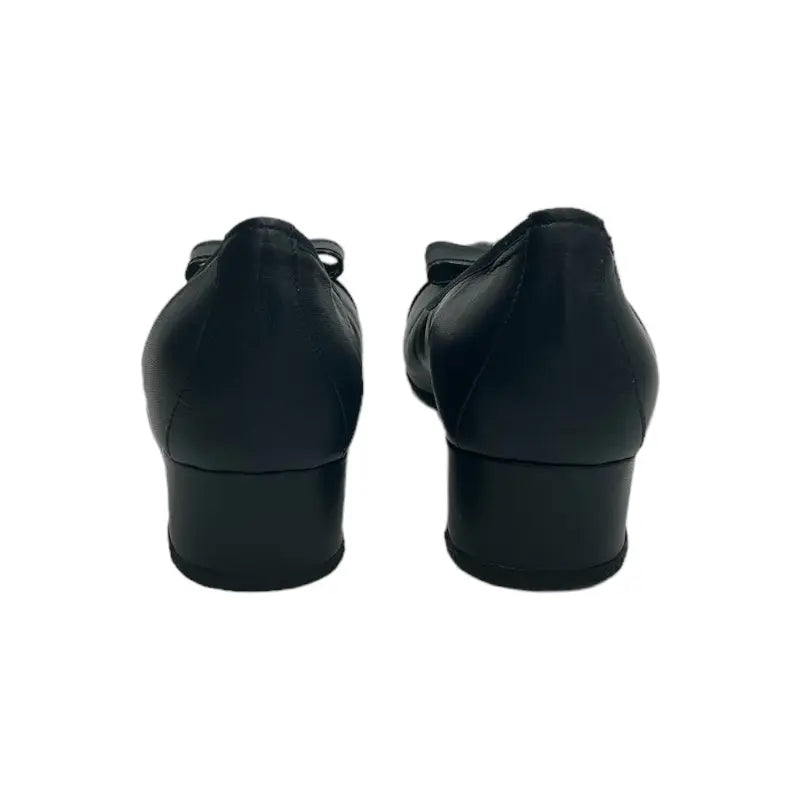 Sandro Barbera 481 décolleté camoscio blu tacco 3cm