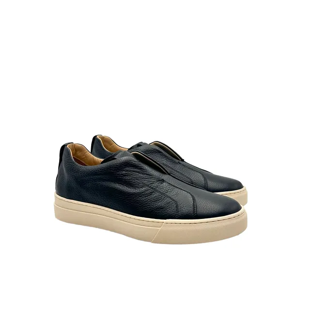 Sandro Barbera Pistapistun sneaker uomo nero pelle