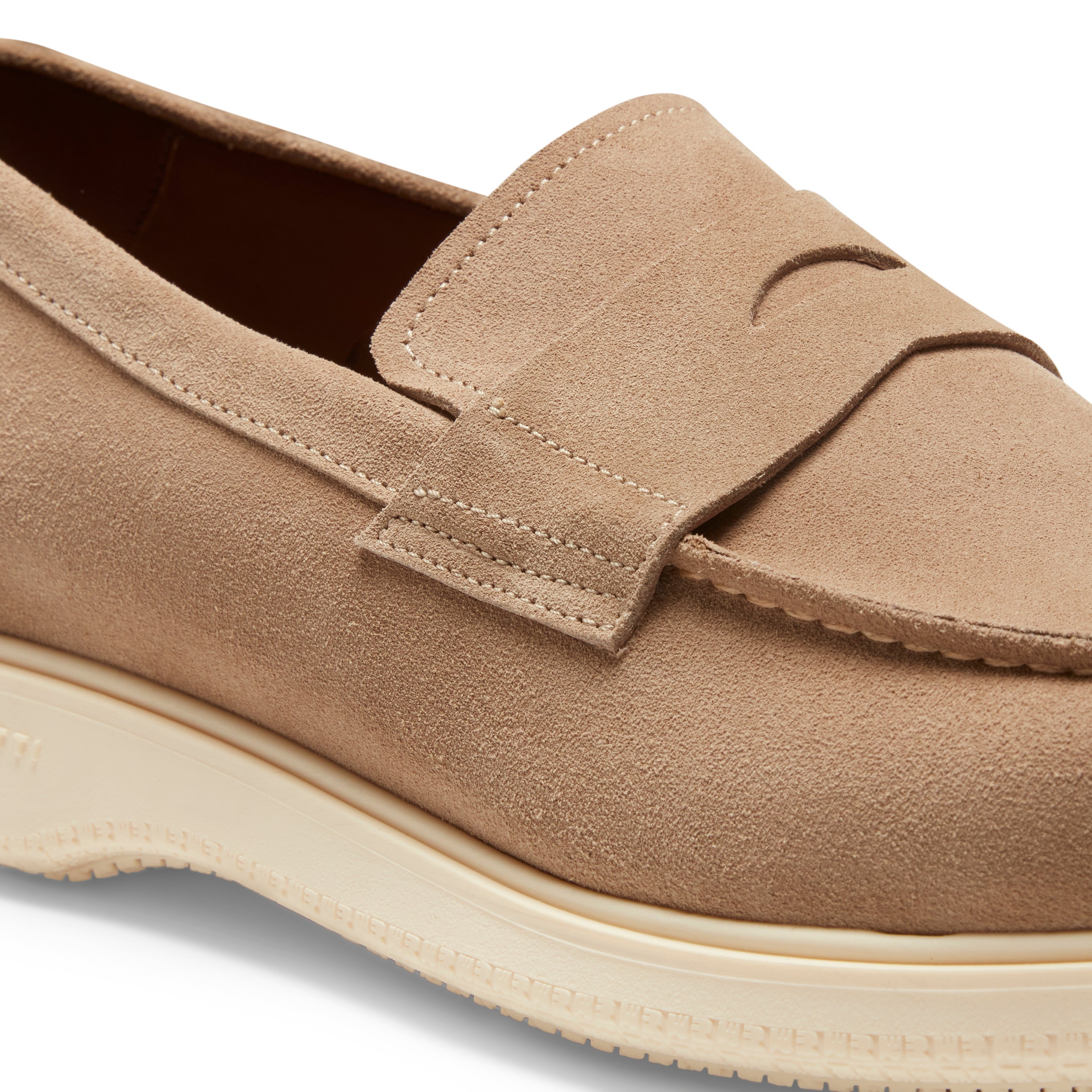 F.lli Rossetti mocassino suede corda con fascetta uomo