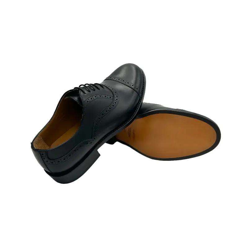 Sandro Barbera 44204 Oxford stringate uomo vitello nero