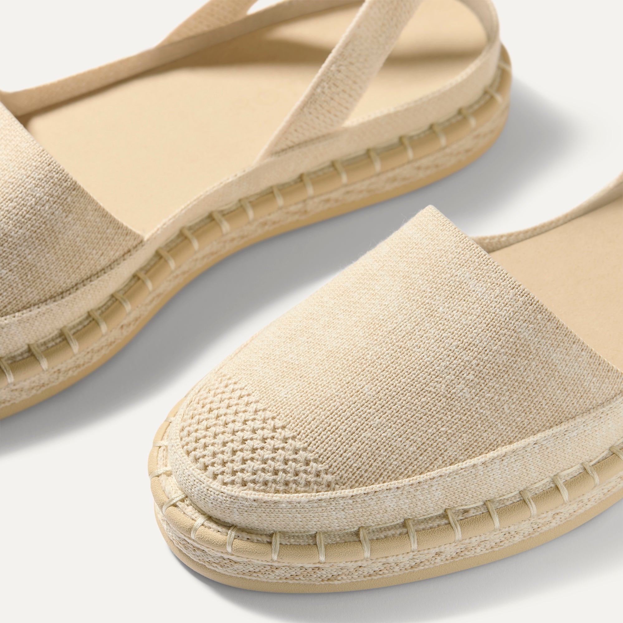 Rothy's The D'Orsay Espadrille ballerine donna Seashell avorio