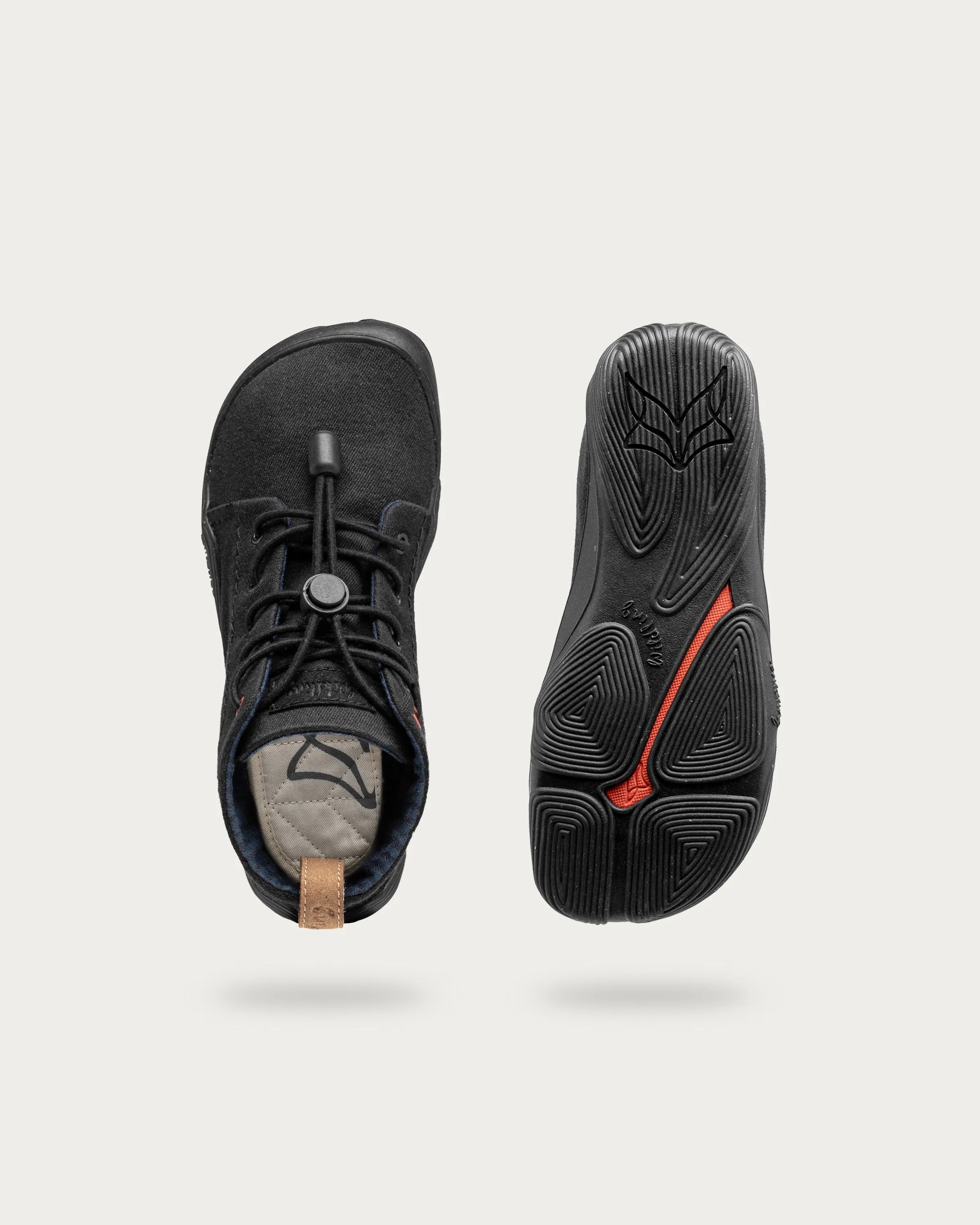 Wildling Atmo Black scarpe medie cotone nero idrorepellenti