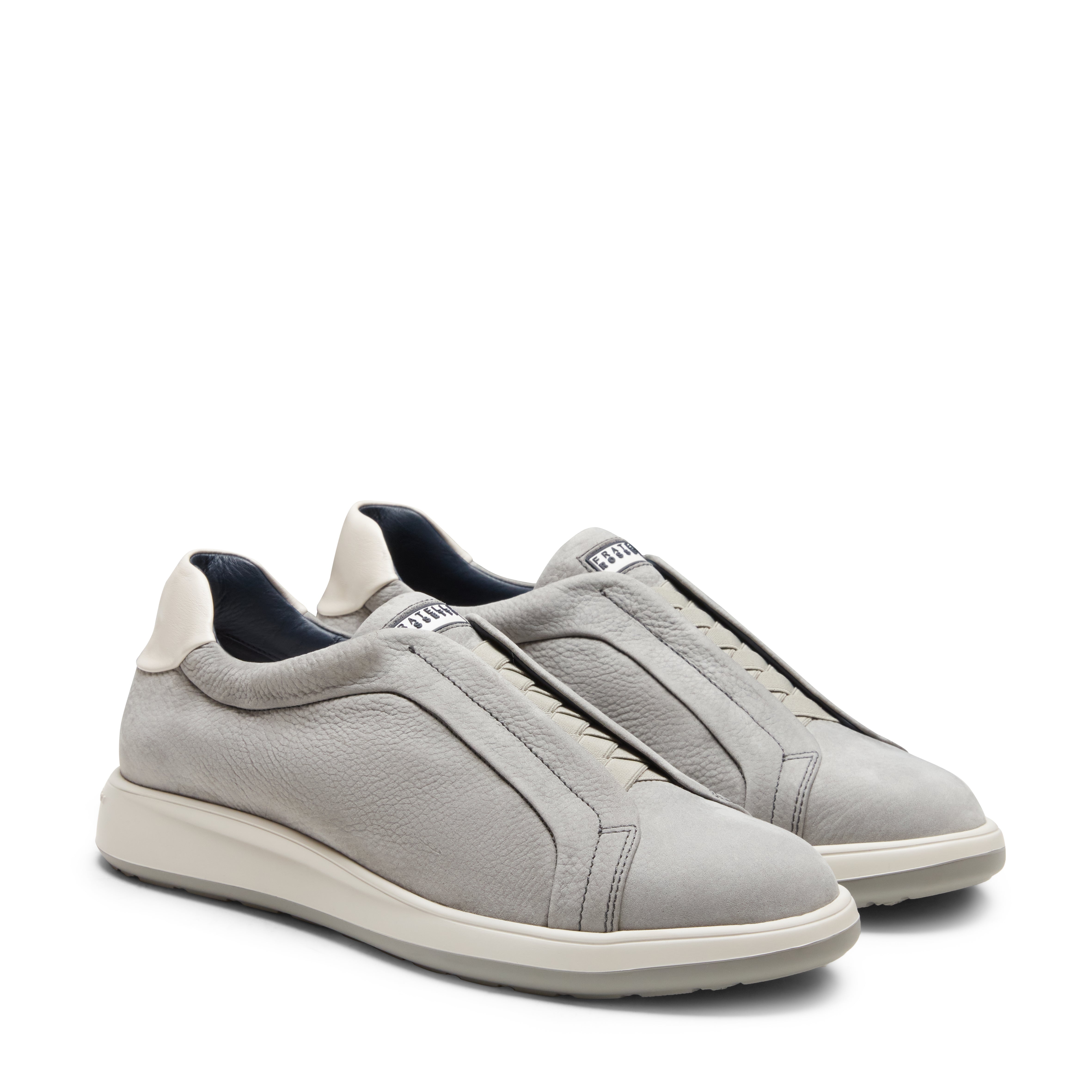 F.lli Rossetti 47114 Sneaker Nabuk Uomo Grigio Slipper