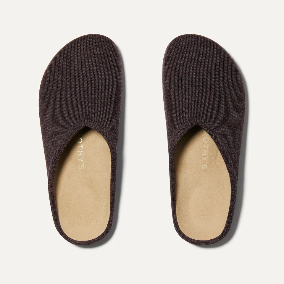 Rothy's The Casual Clog zoccoli castagna plantare comodo
