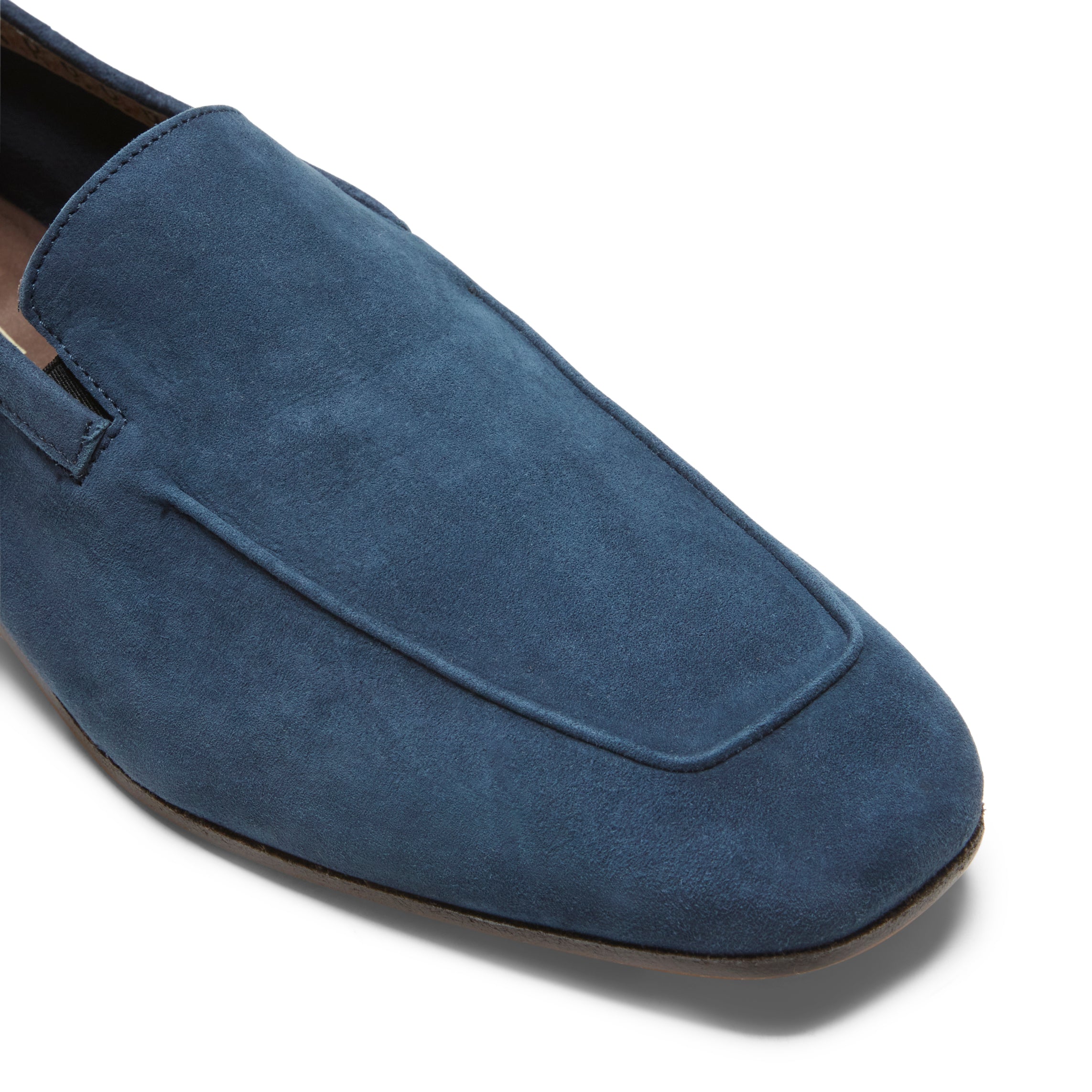 F.lli Rossetti Estate 51883 Mocassino uomo suede navy leggero