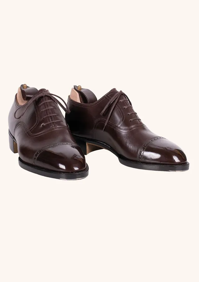 Stefano Bemer Oxfords T6452 scarpe pelle marrone