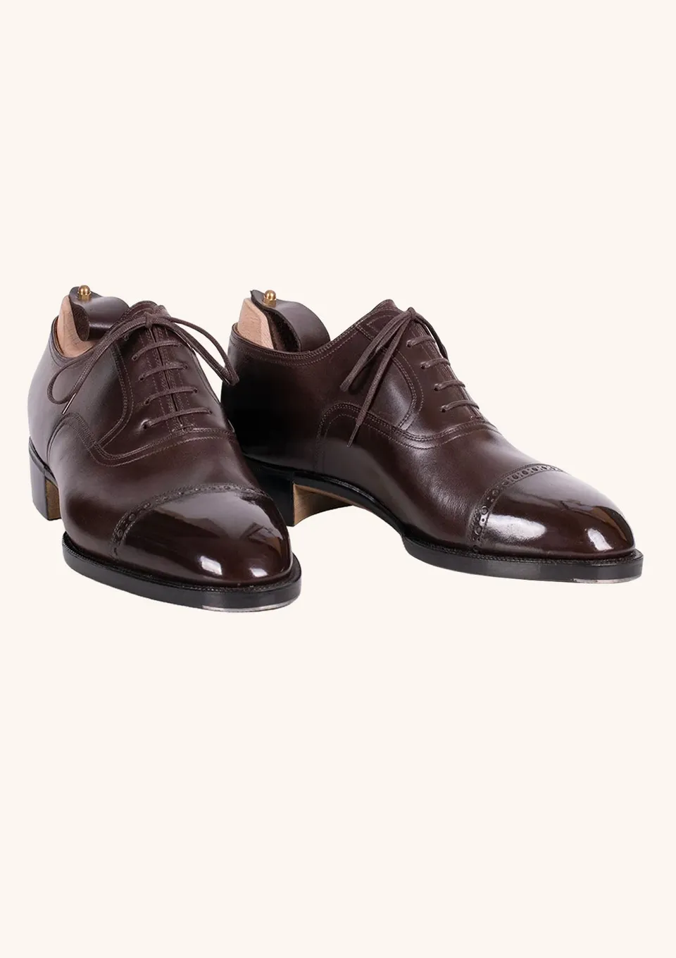Stefano Bemer Oxfords T6452 scarpe pelle marrone