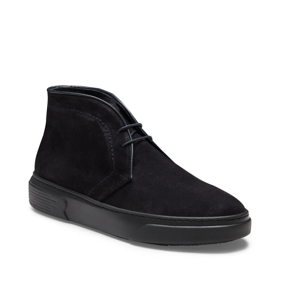 F.lli Rossetti Desert Boot 47055 scarpe uomo blu marine suede