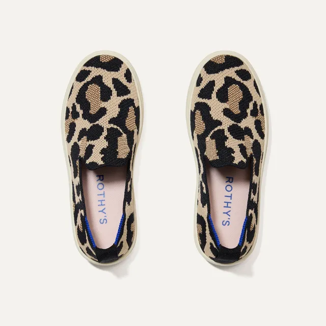 Rothy's The Kids Sneaker scarpe bimba Desert Cat leopardo