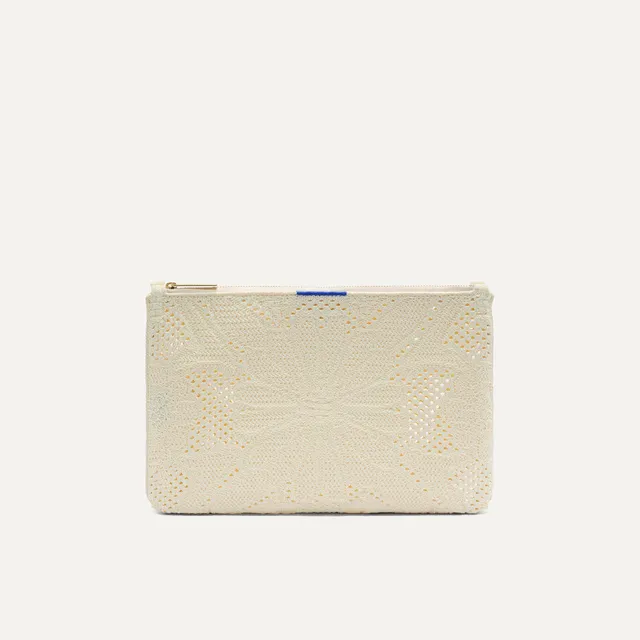 Rothy's Convertible Clutch pochette Moonflower floreale