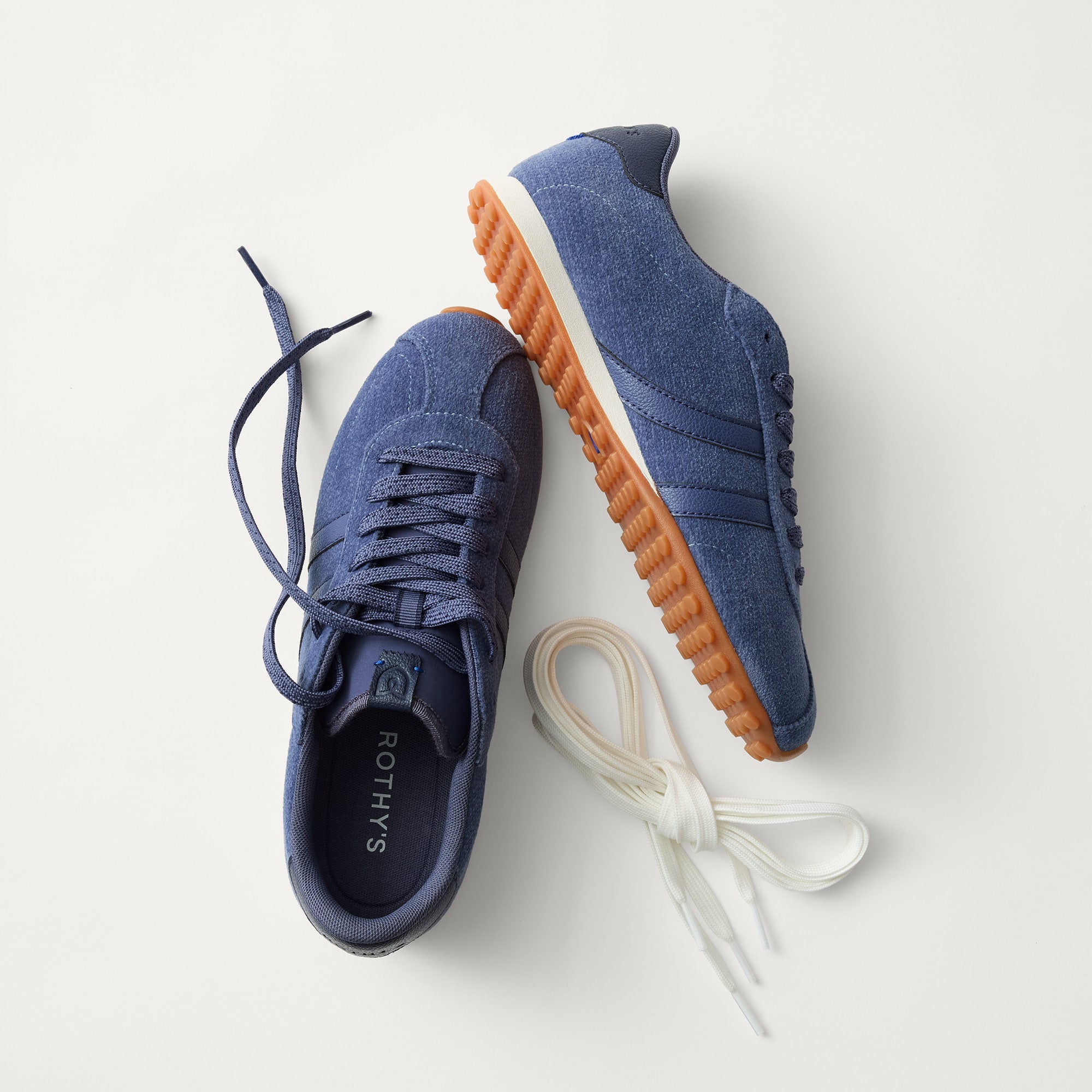 Rothy's The Ivy Sneaker sneakers donna ReVelvet Overcast blu